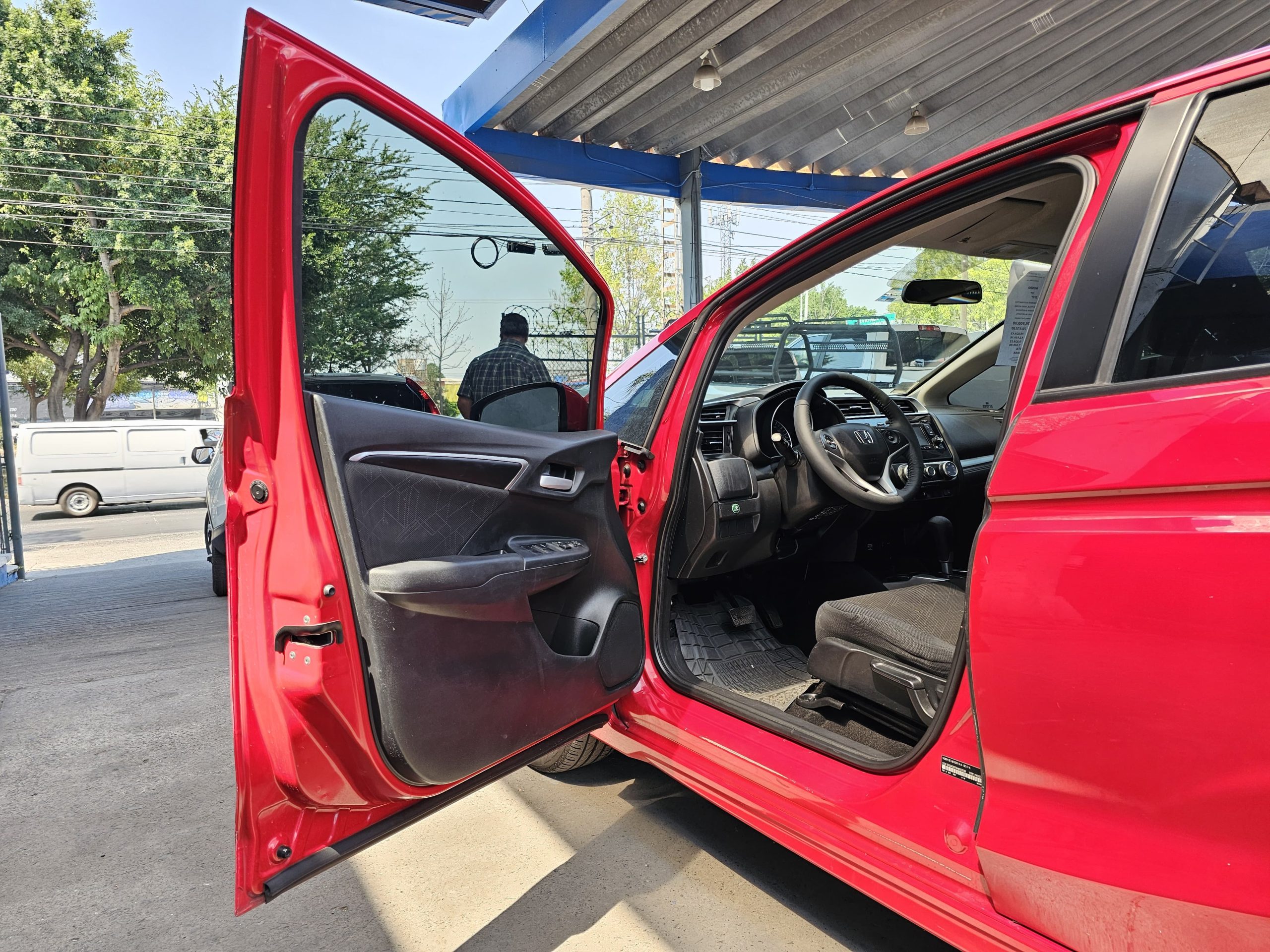 Honda Fit 2017 HIT CVT Automático Rojo