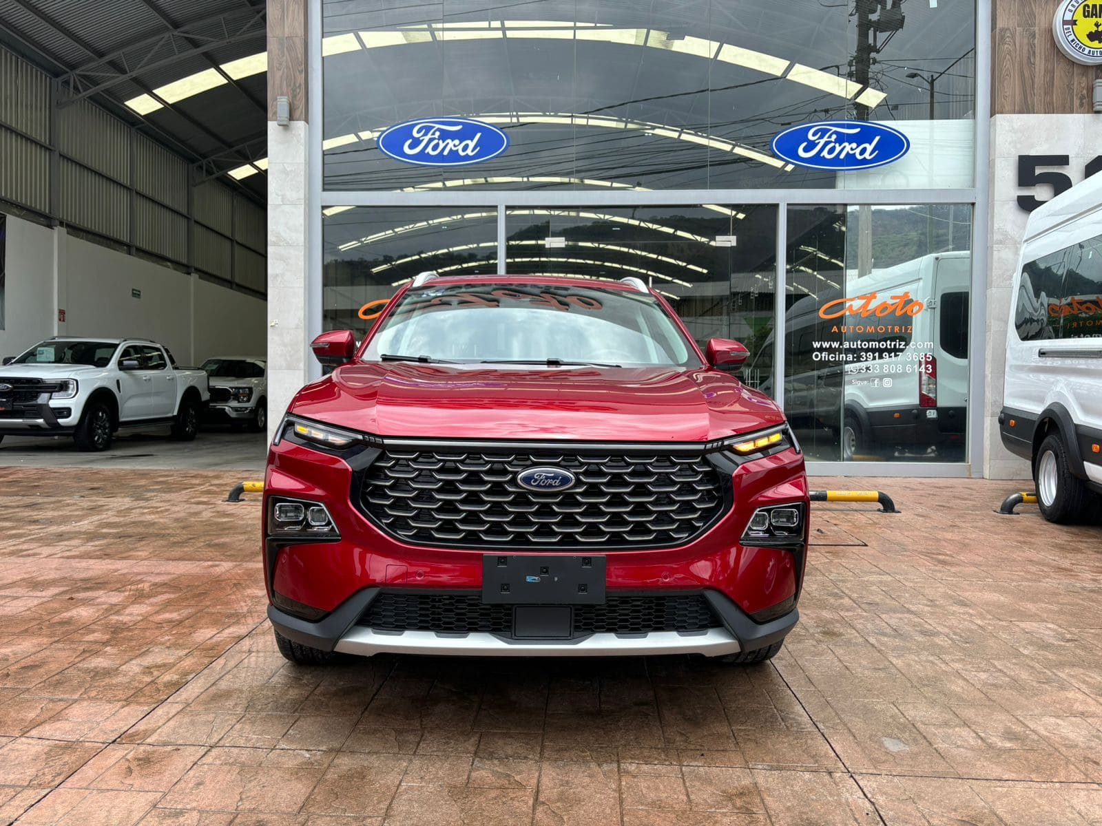 Ford Territory 2024 Titanium Automático Rojo