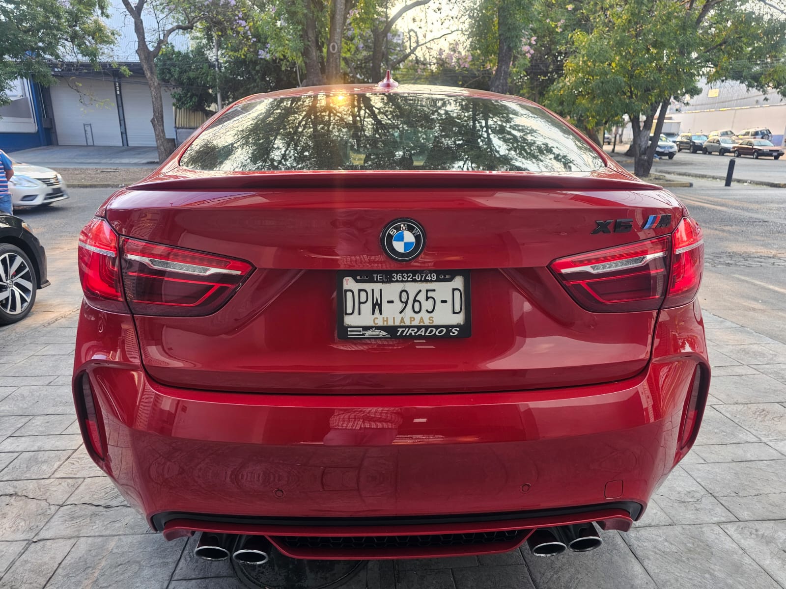 BMW X6 2017 M50 Automático Rojo