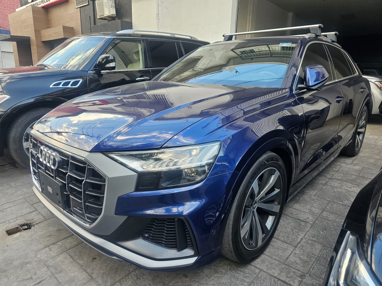 Audi Q8 2019 S LINE Automático Azul