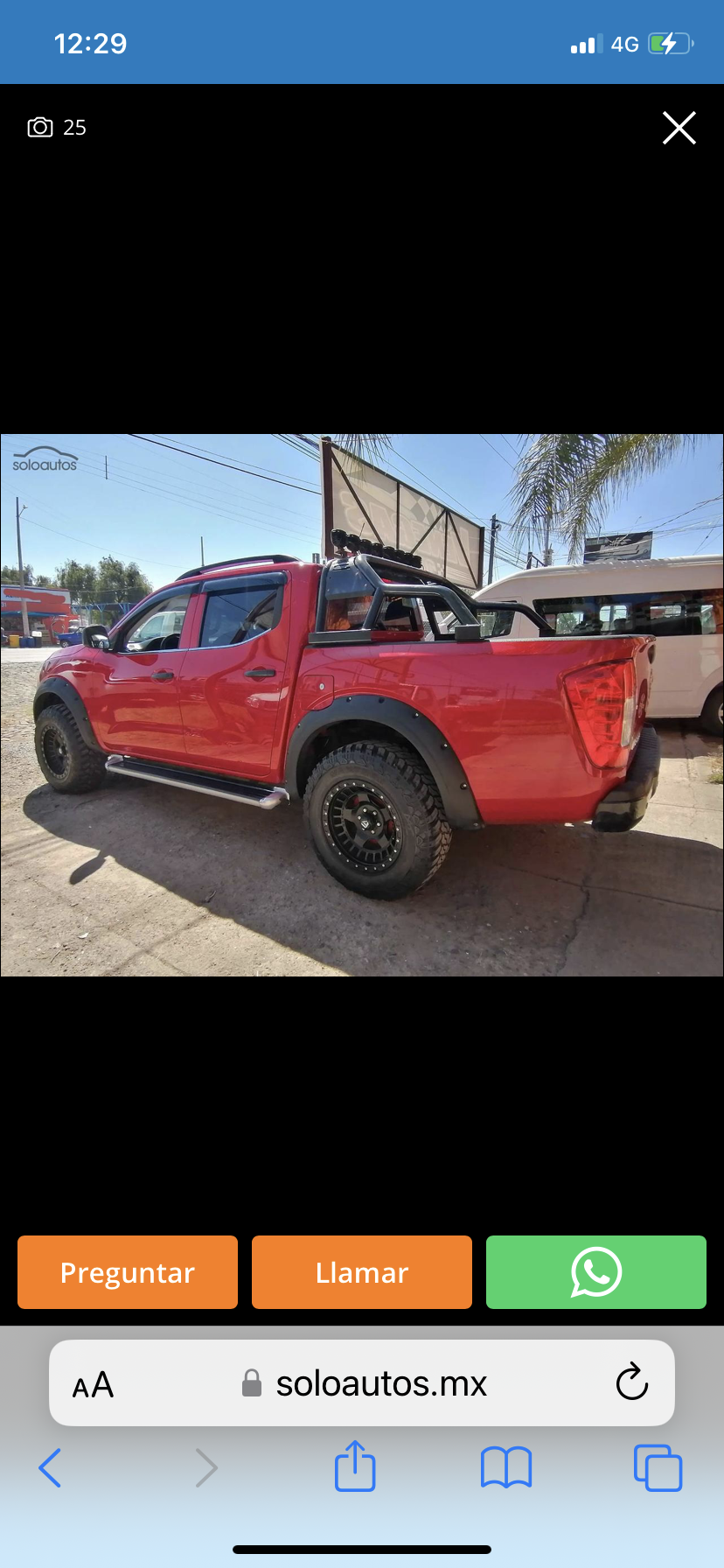 Nissan Frontier 2019 Le Manual Rojo