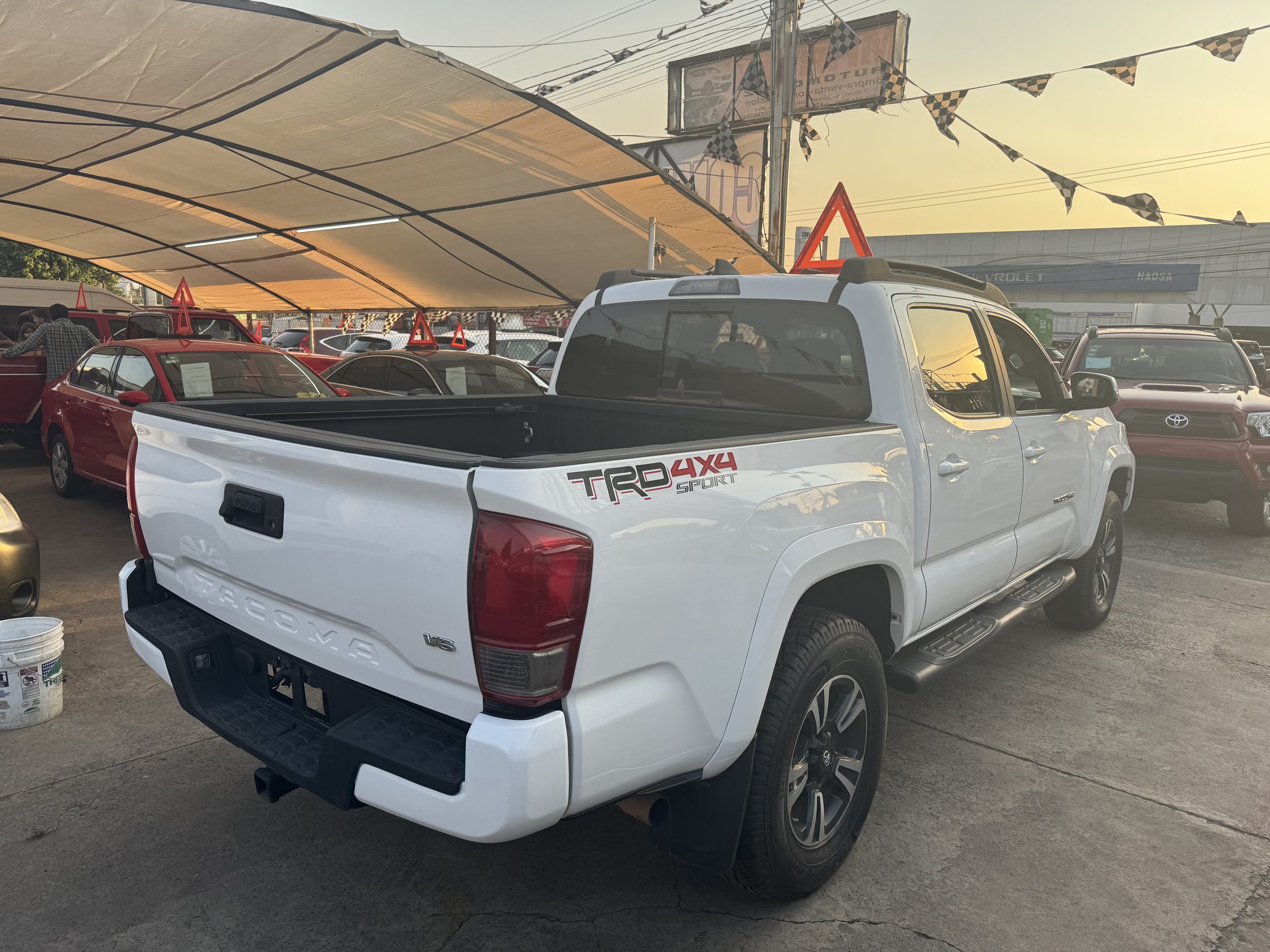 Toyota Tacoma 2017 Trd 4x4 Automático Blanco