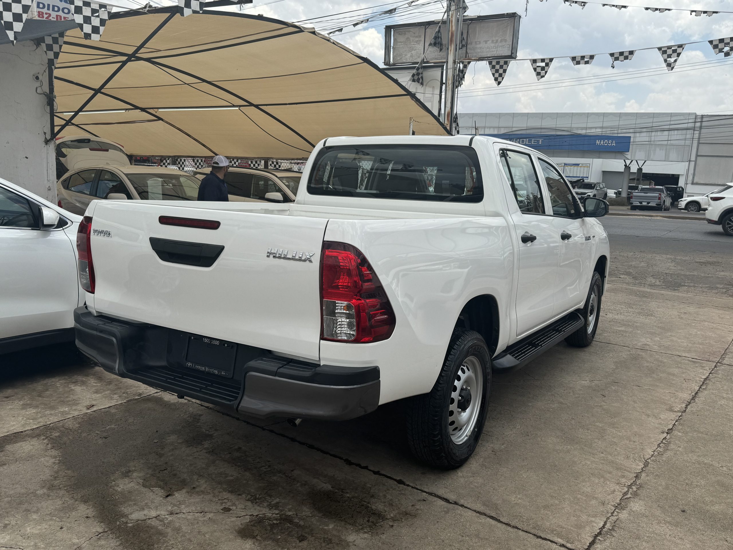 Toyota Hilux 2019 Vidrios eléctricos Manual Blanco