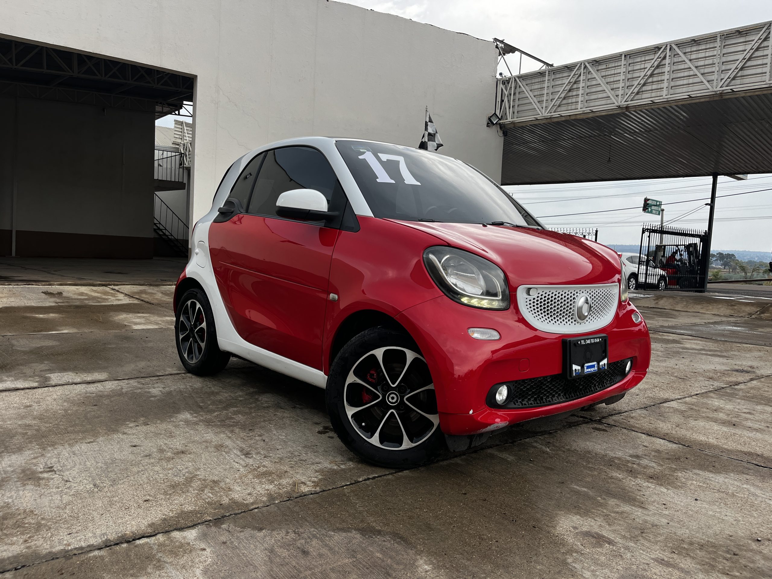 Smart Fortwo 2017 Passion Rojo