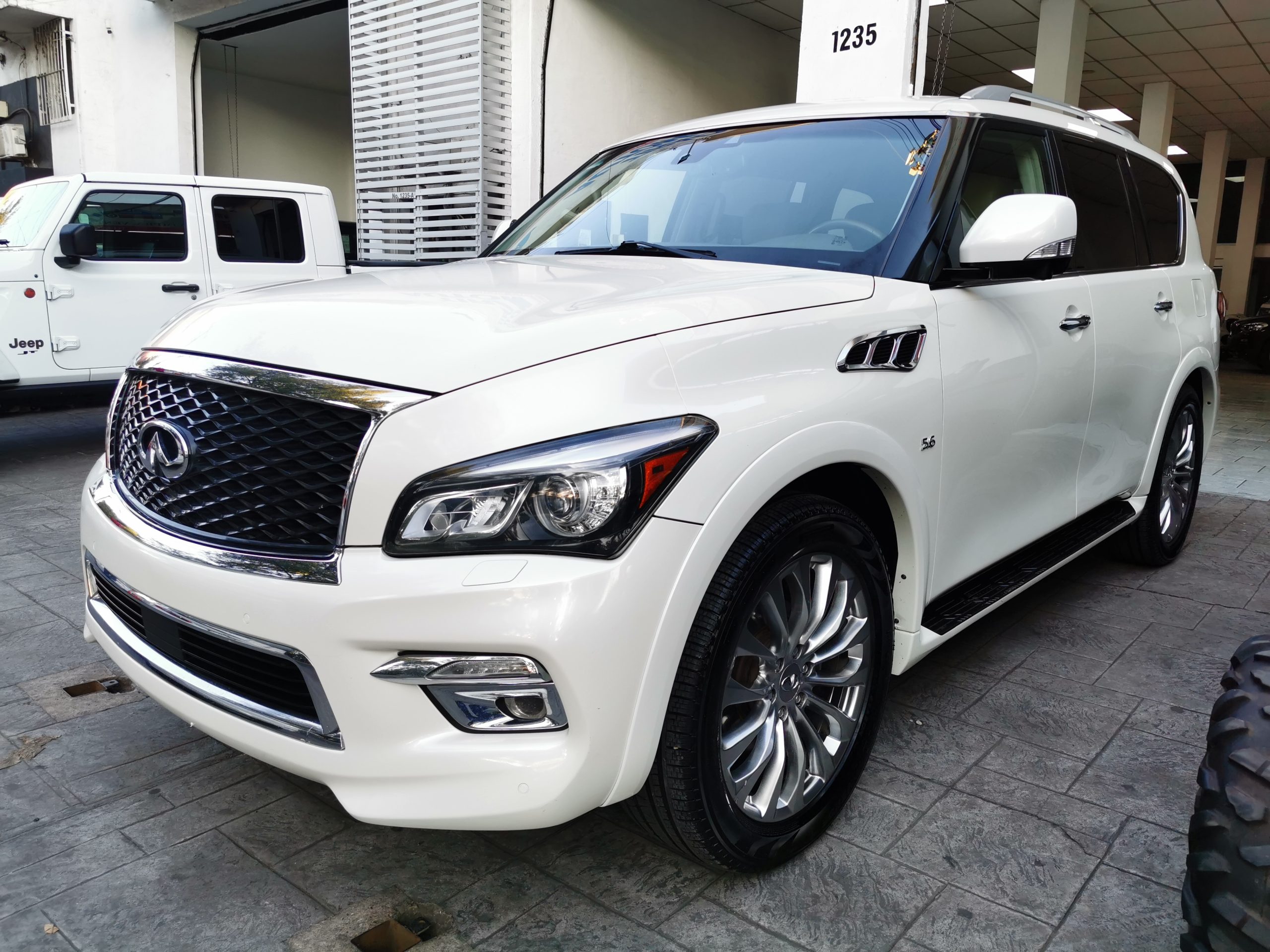 Infiniti Qx80 2017 QX80 Automático Blanco