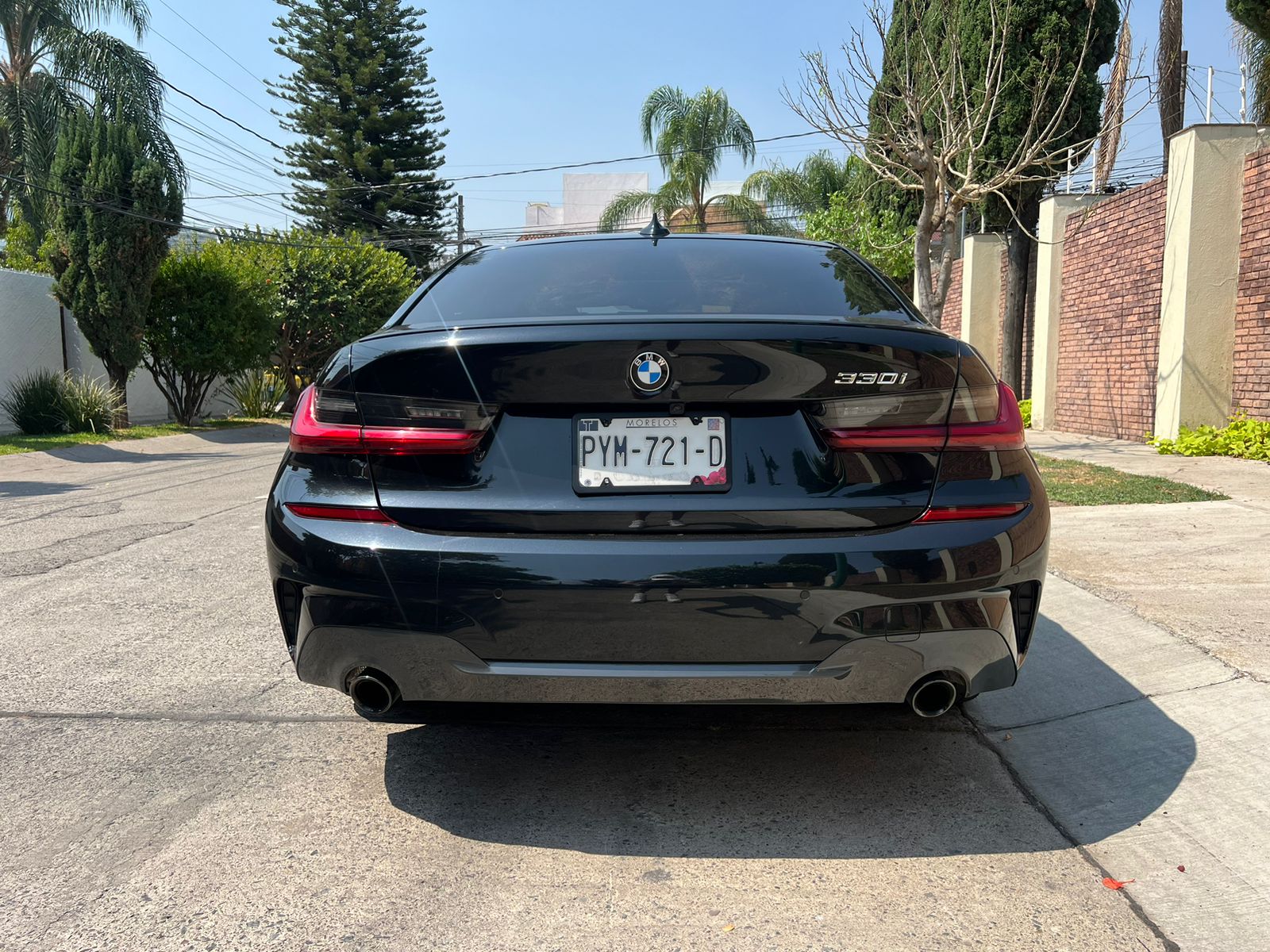 BMW Serie 3 2022 330i M SPORT SHADOW EDITION Automático Negro