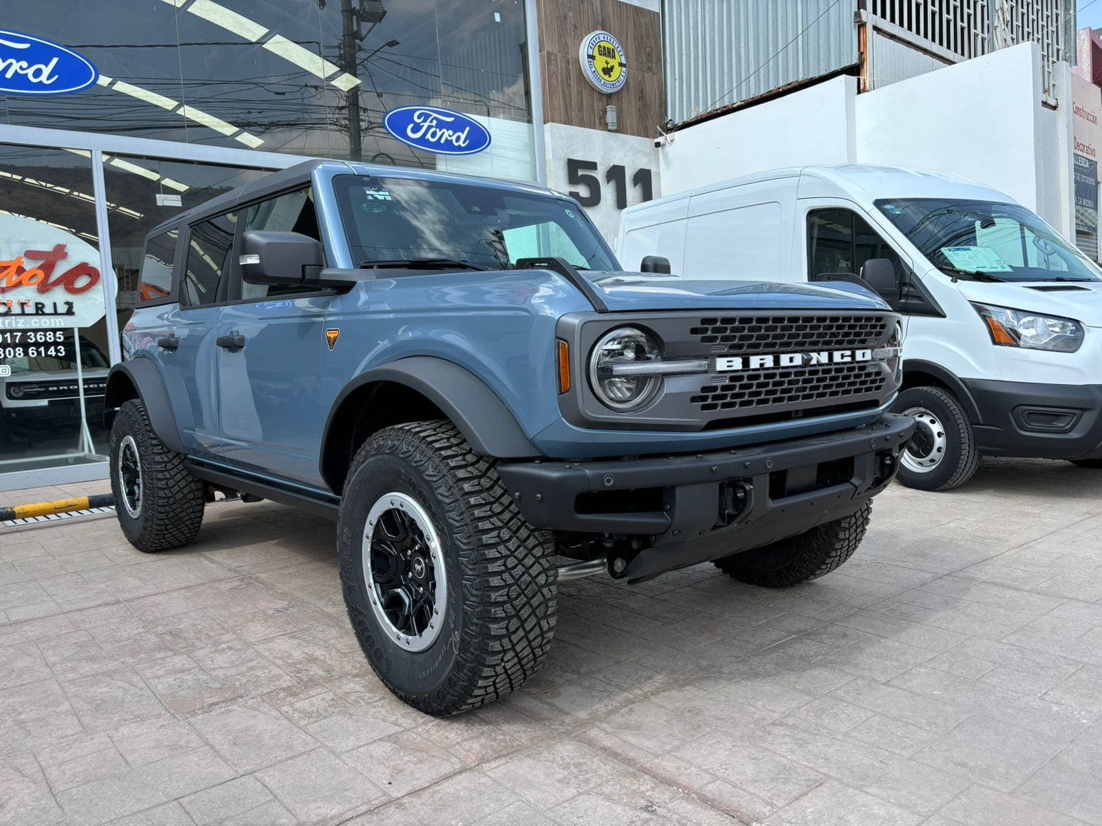 Ford Bronco 2024 Badlands 4 Puertas V6 2.7l Gtdi Automático Azul