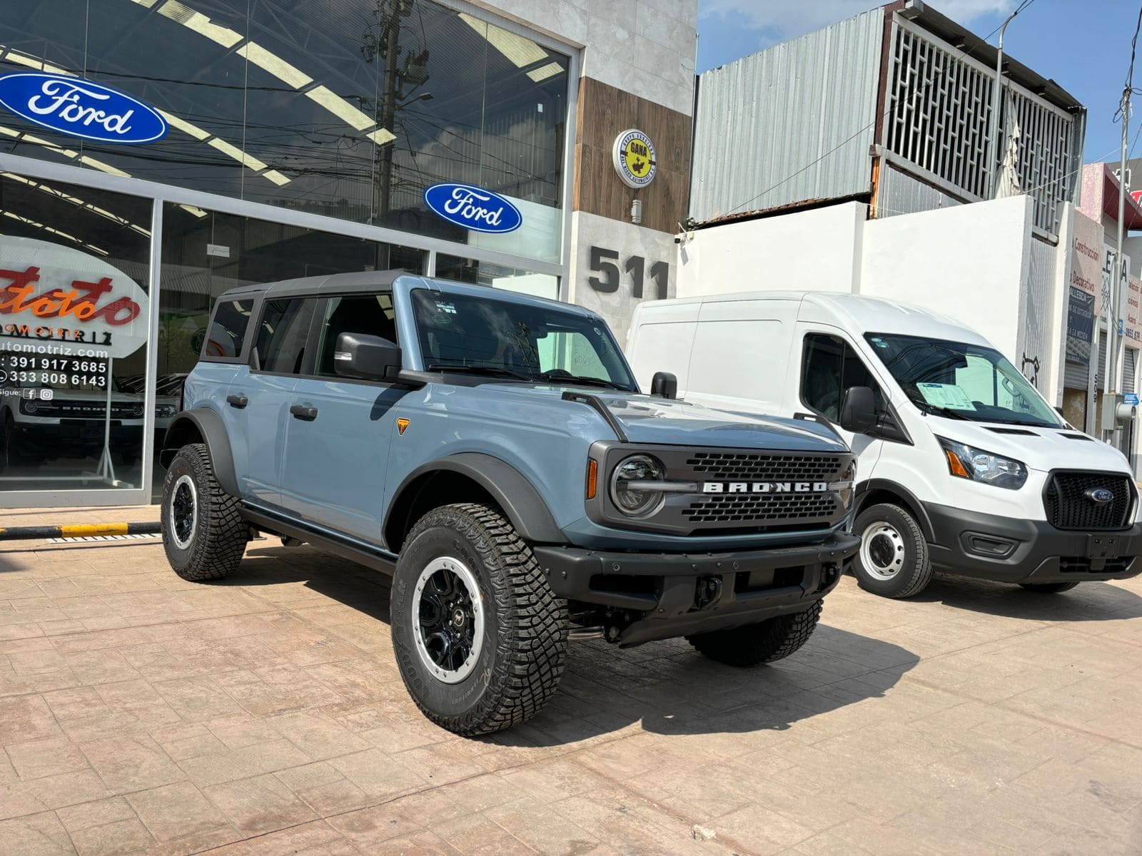Ford Bronco 2024 Badlands 4 Puertas V6 2.7l Gtdi Automático Azul