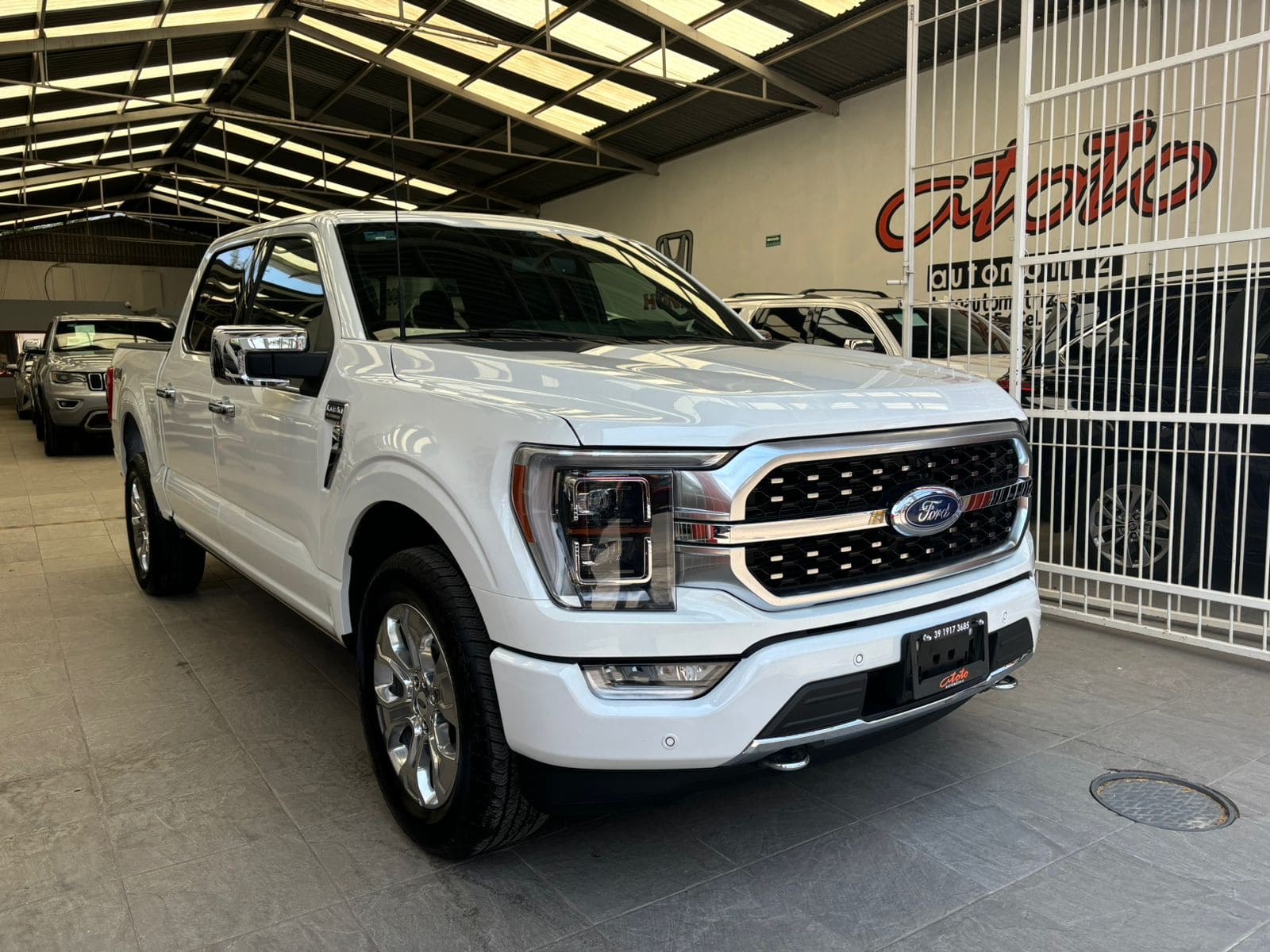 Ford Lobo 2022 Platinum Crew Cab Automático Blanco