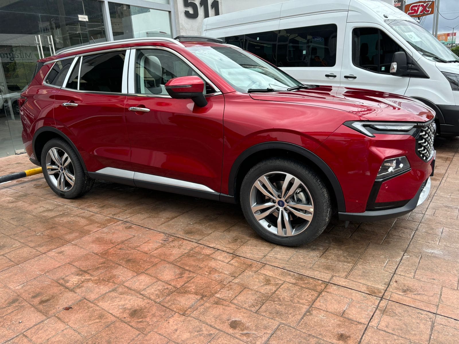 Ford Territory 2024 Titanium Automático Rojo