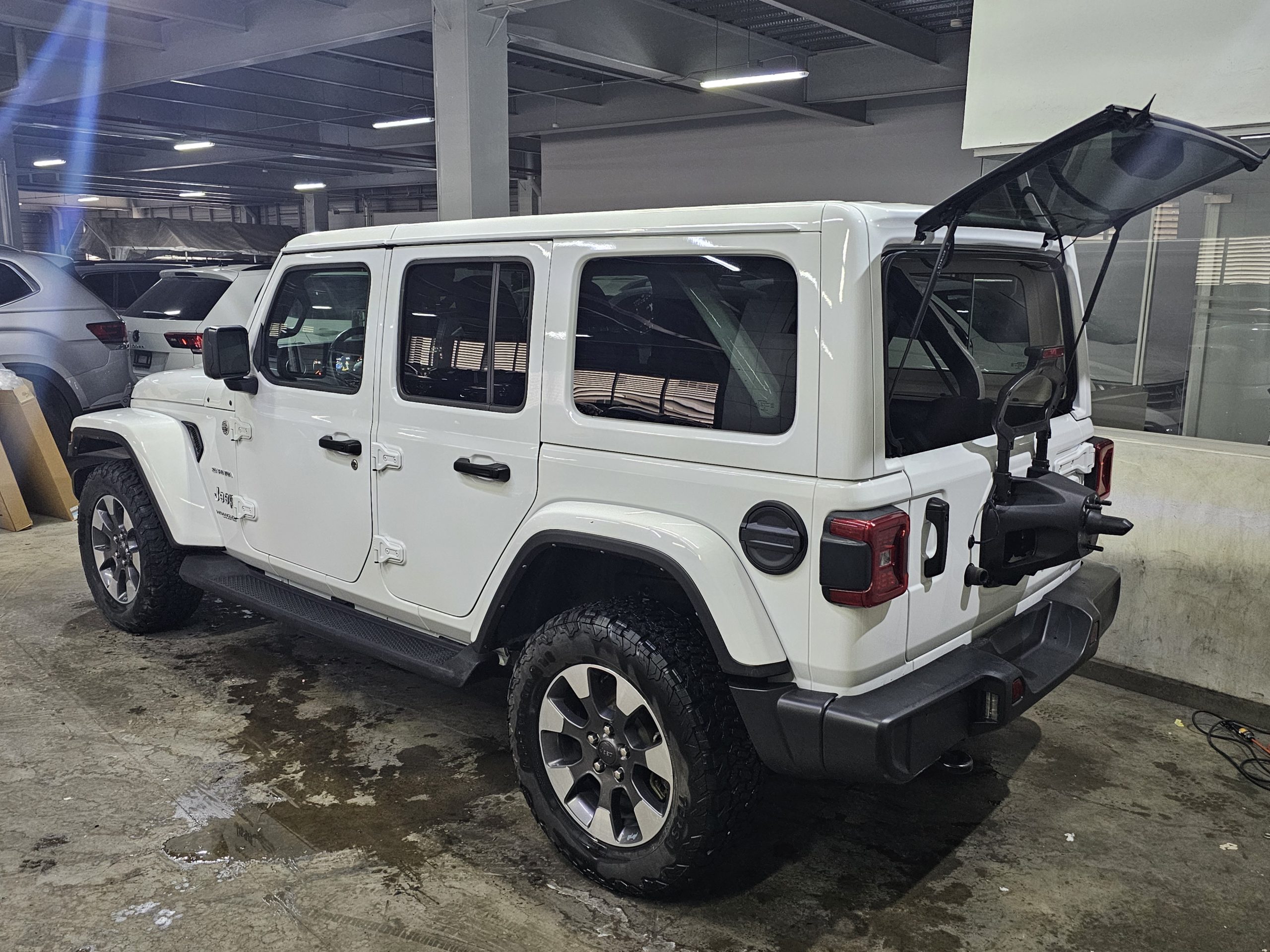 Jeep Wrangler 2022 Wrangler Unlimited Sahara Automático Blanco