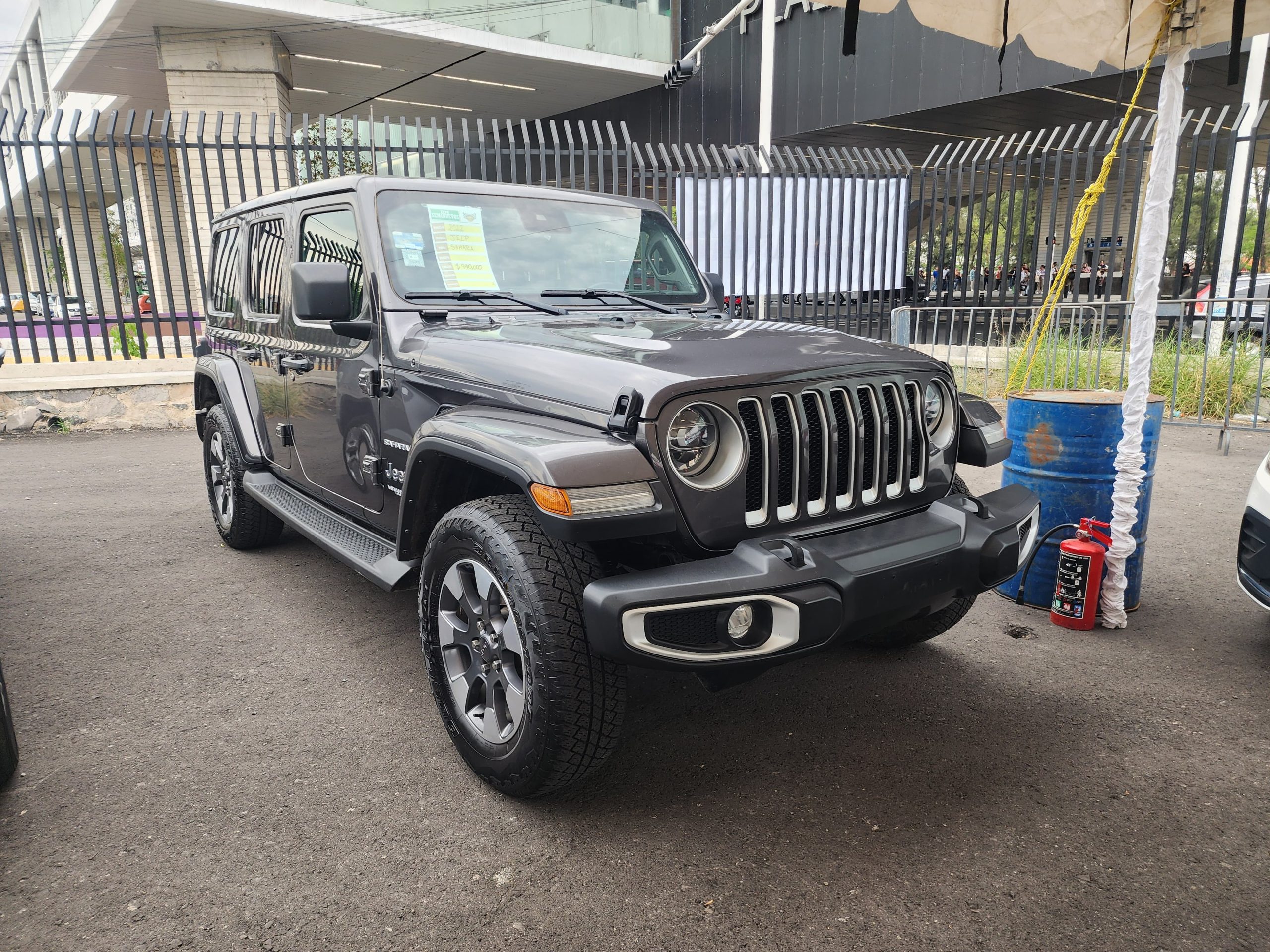 Jeep Wrangler 2022 Wrangler Unlimited Sahara Automático Gris