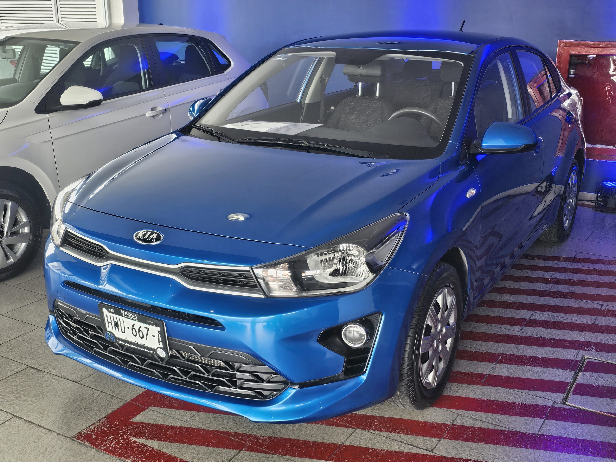 Kia Rio 2022 L Automático Azul