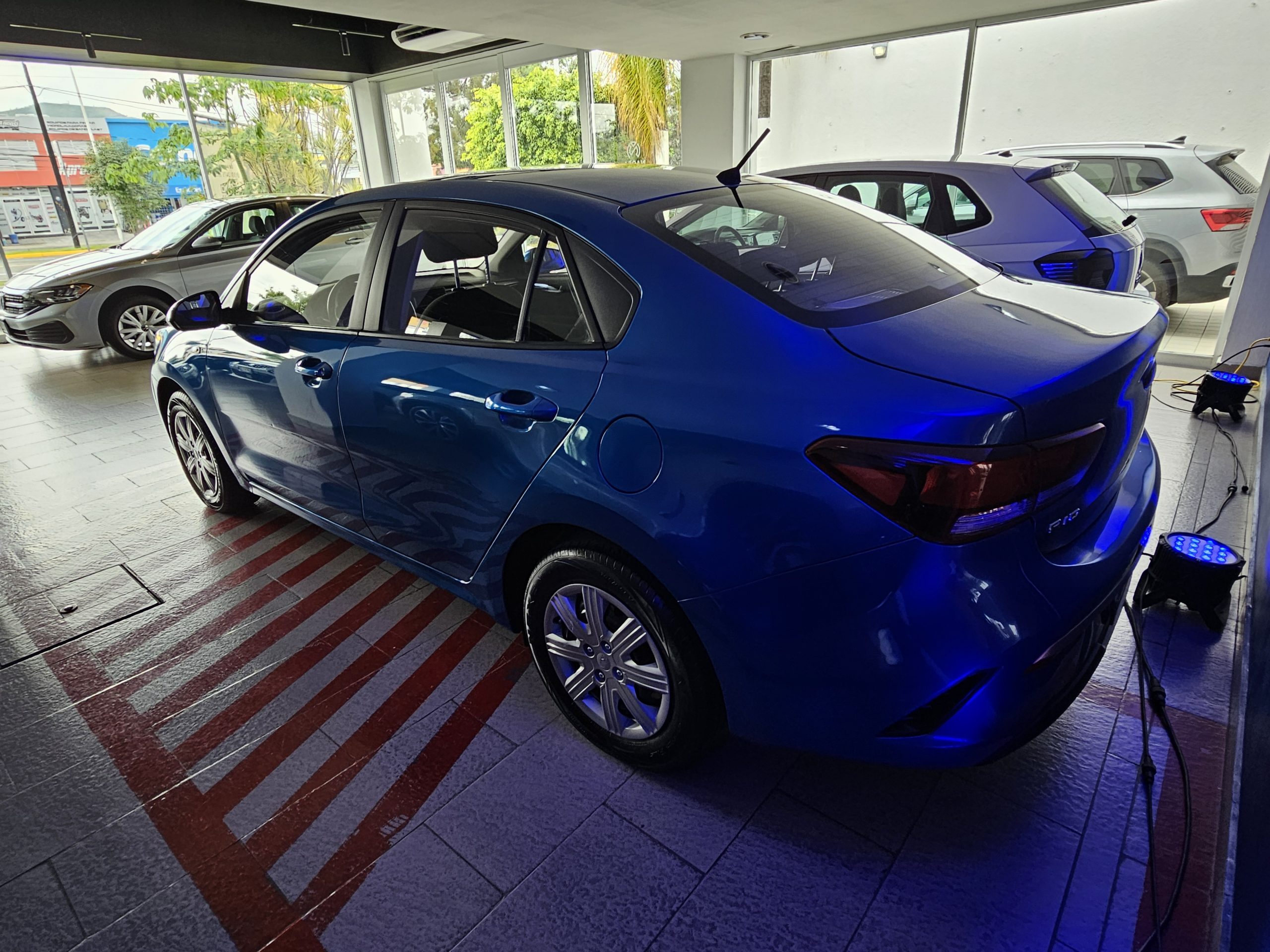 Kia Rio 2022 L Automático Azul