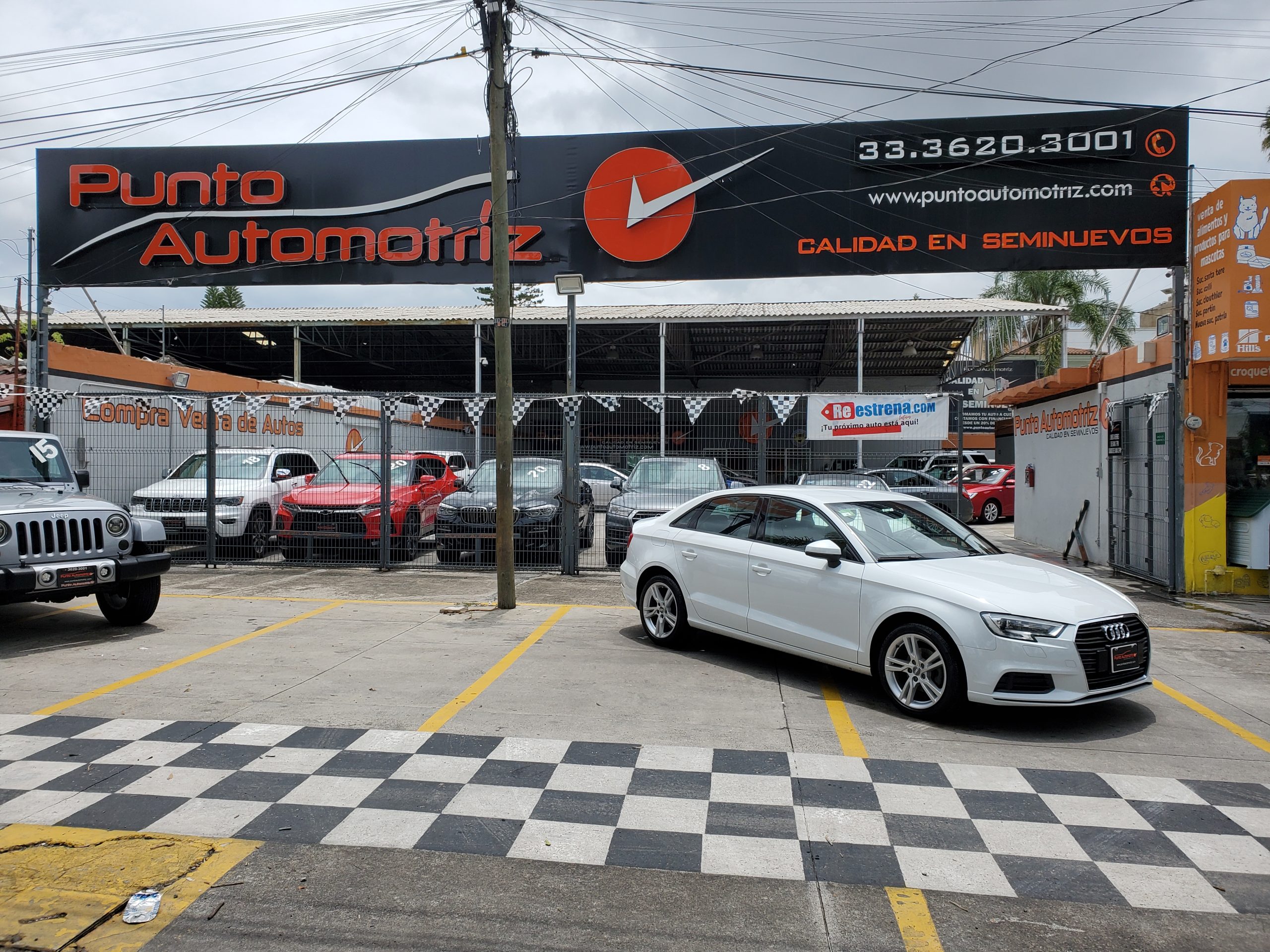 Audi A3 2019 Dynamic 1.4 Automático Blanco