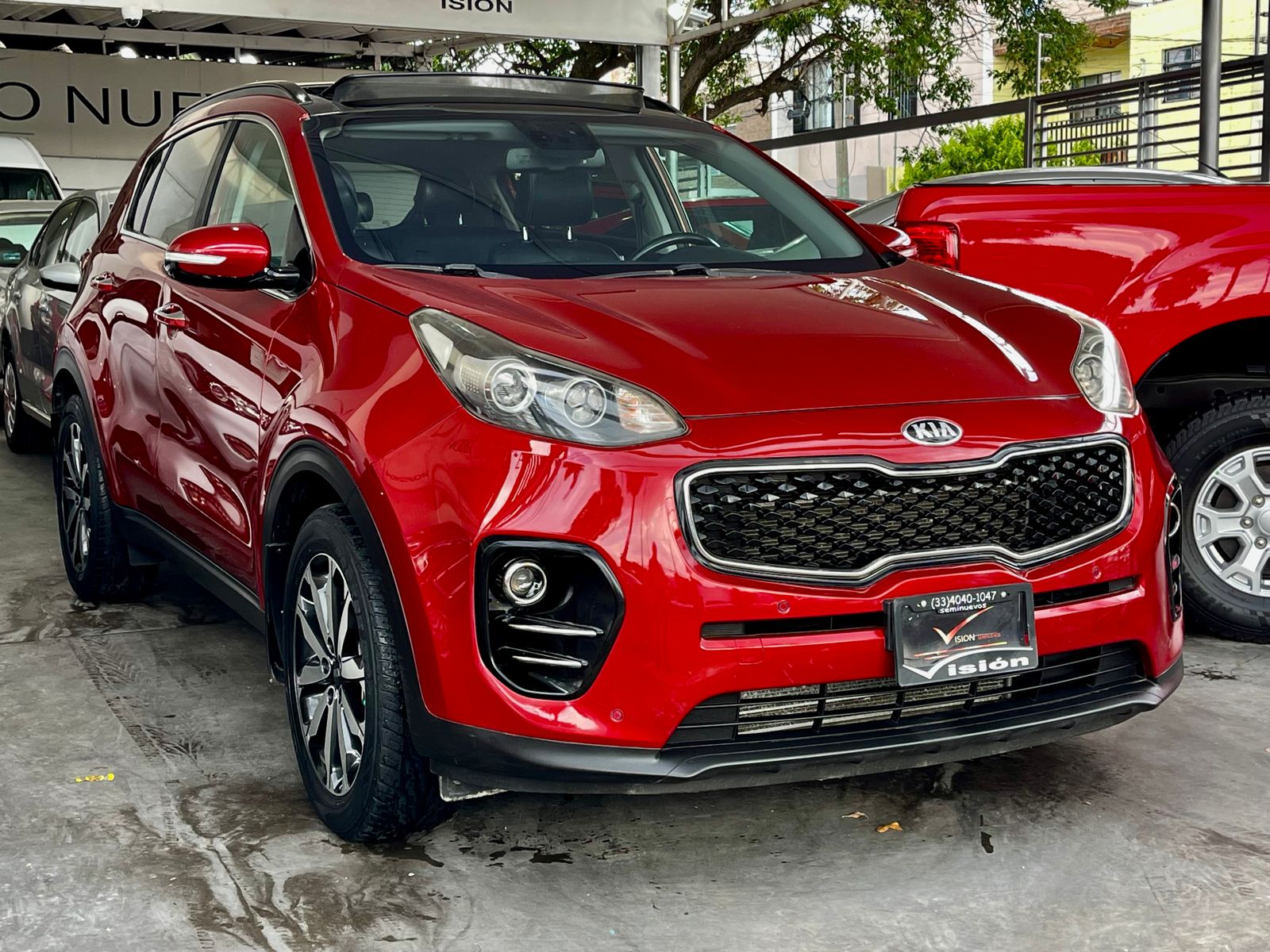 Kia Sportage 2018 EX Pack Automático Rojo