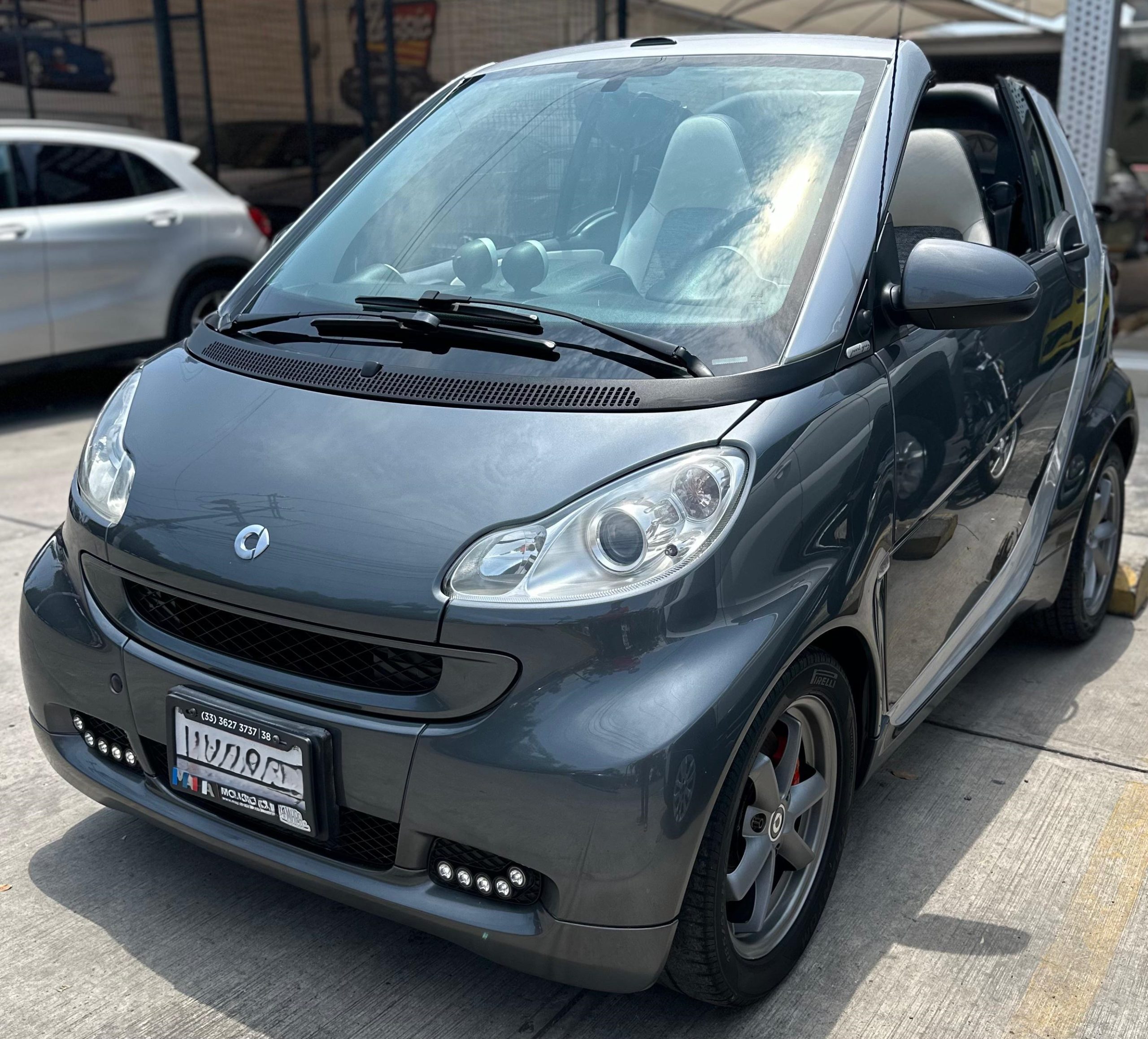 Smart Fortwo 2012 Body Pane Automático Gris