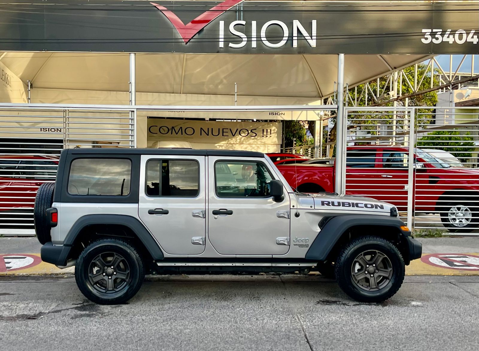 Jeep Wrangler 2019 Unlimited Sport Automático Plata