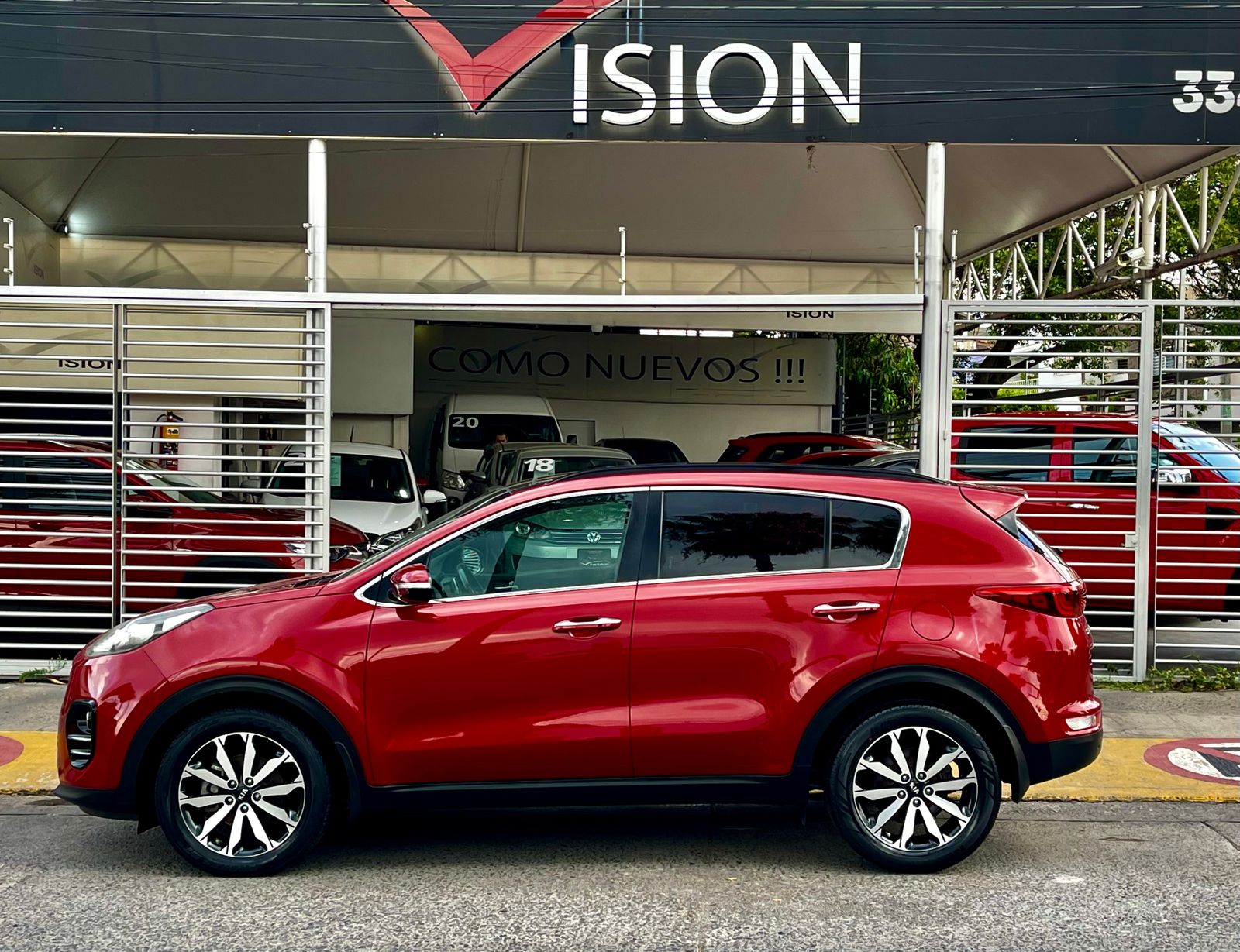 Kia Sportage 2018 EX Pack Automático Rojo