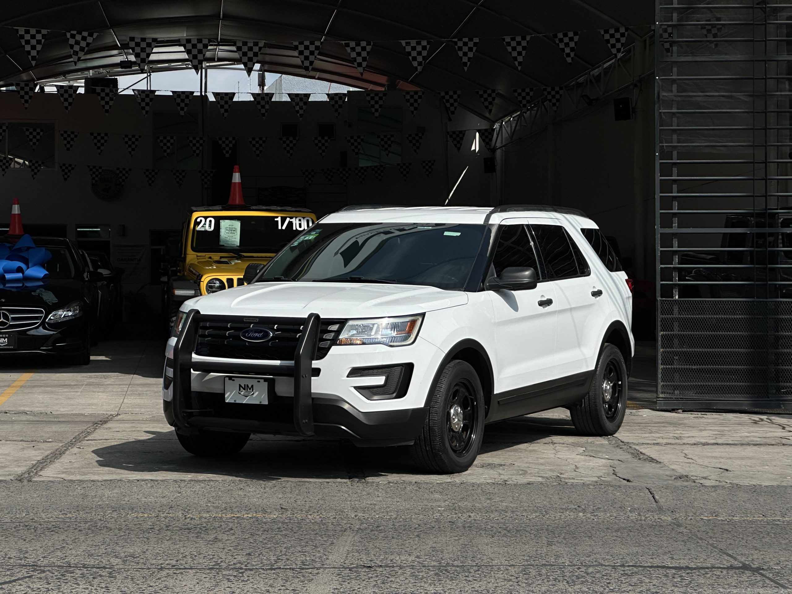 Ford Explorer 2018 Police Interceptor Automático Blanco