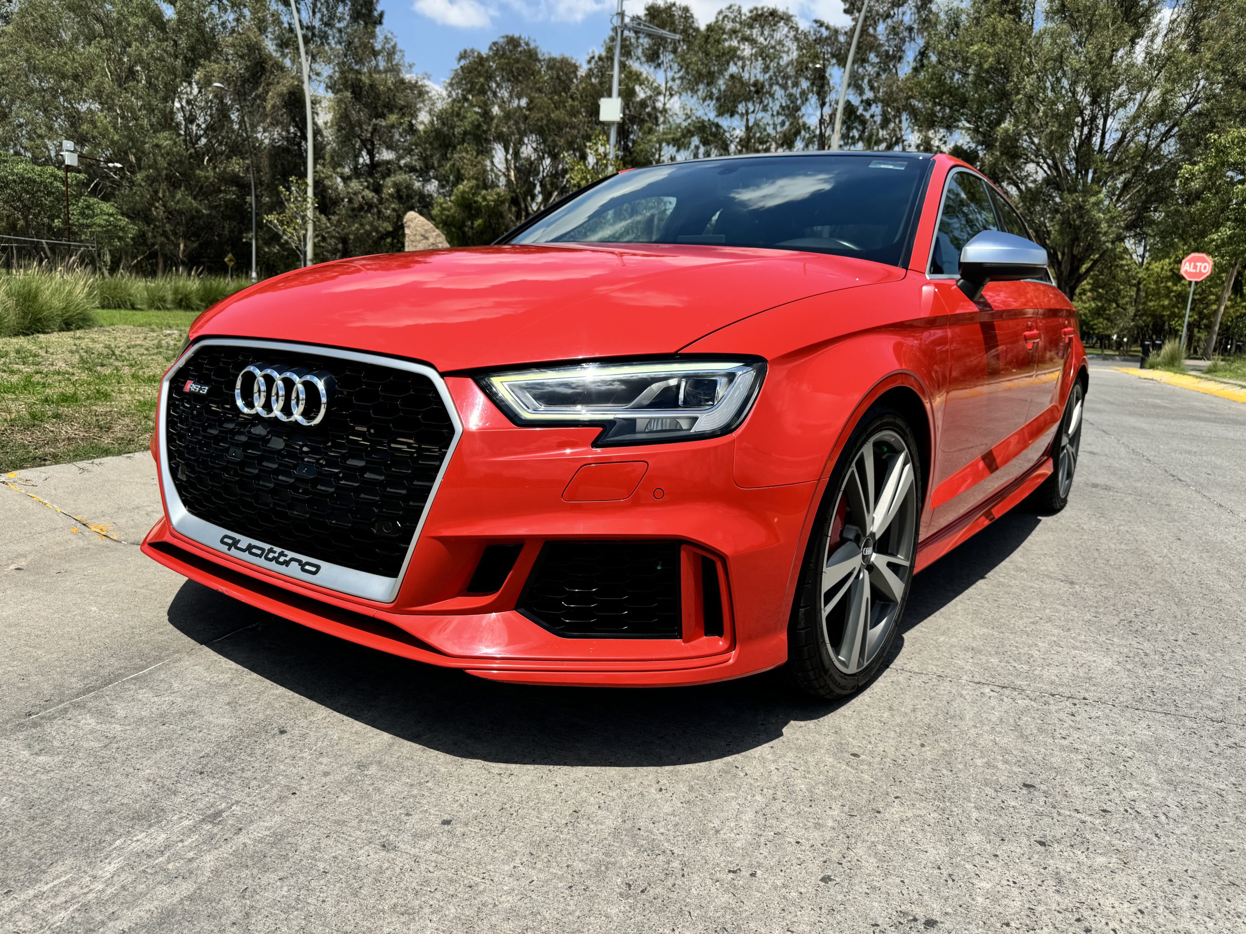 Audi RS 2018 RS3 Automático Naranja