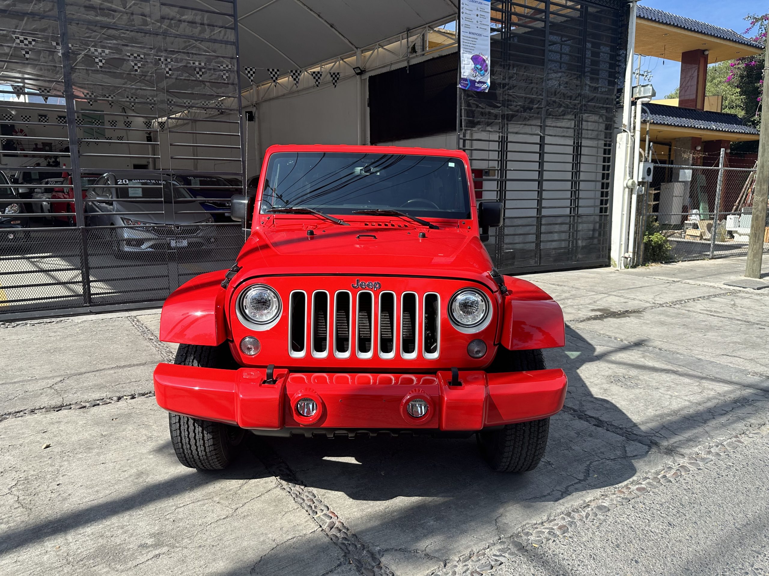 Jeep Wrangler 2018 Unlimited Sáhara Automático Rojo