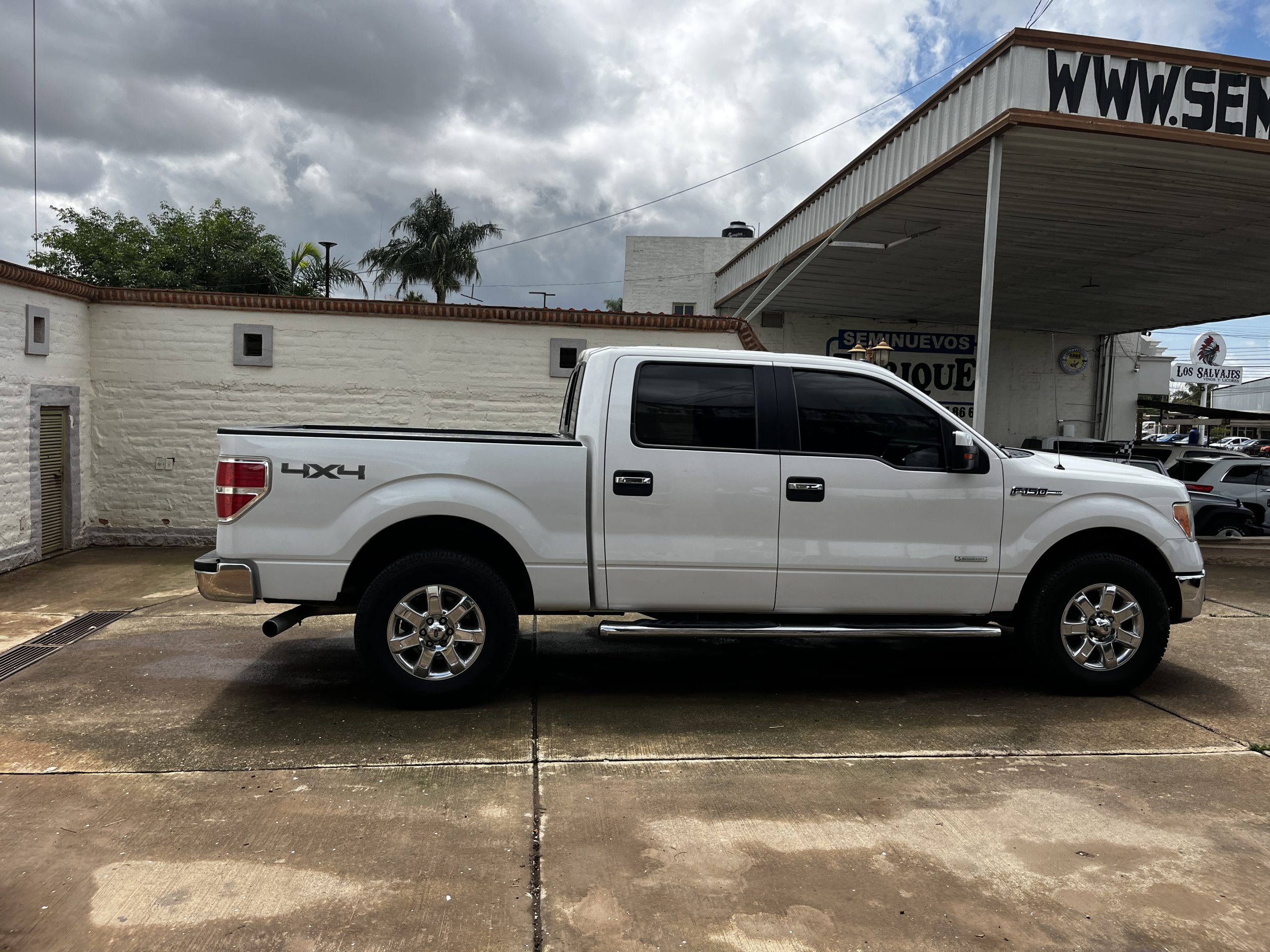 Ford F150 2013 Crew Cab 4x4 V6 Automático Blanco