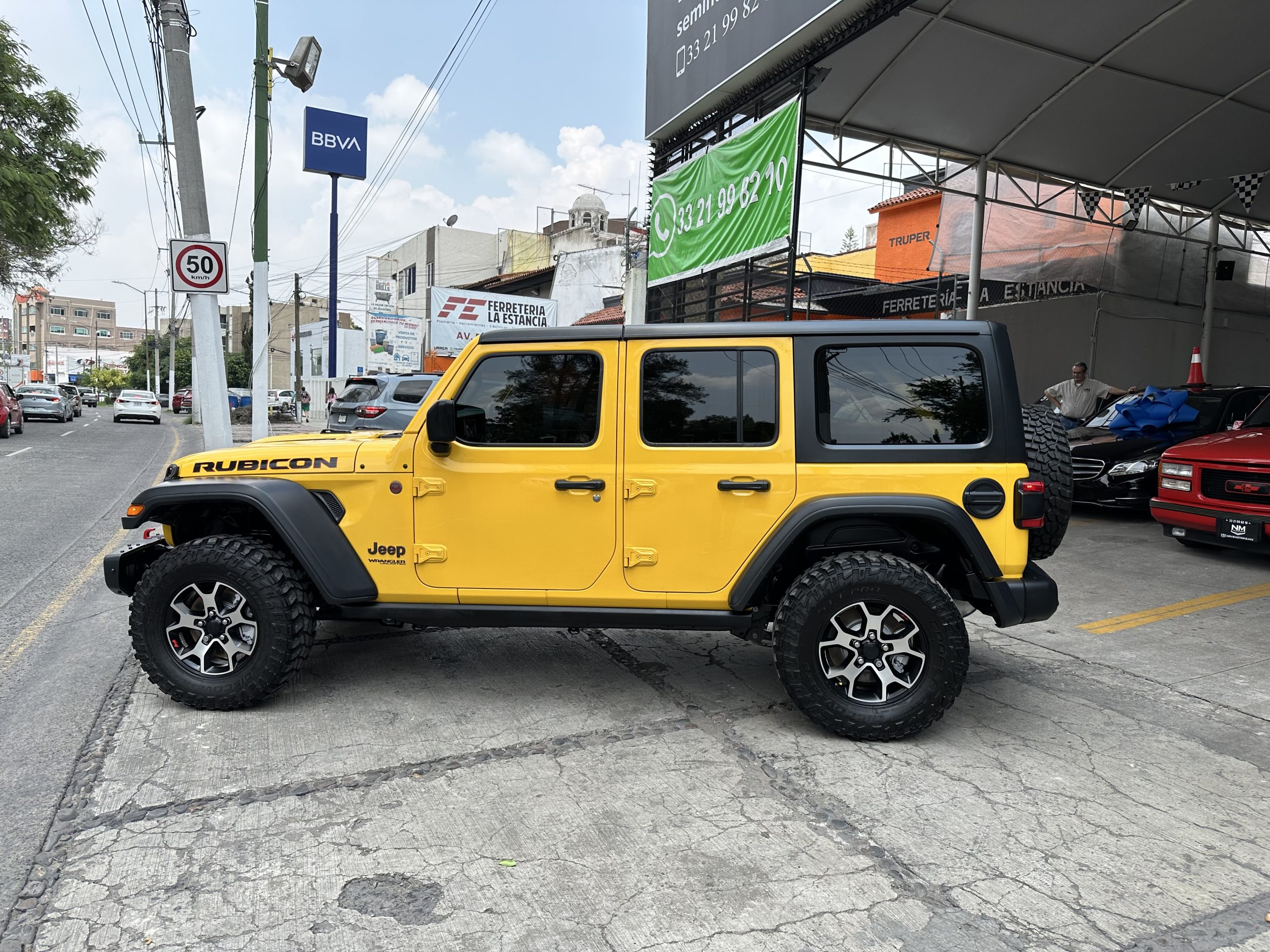 Jeep Wrangler 2020 Wrangler Rubicon Extreme Automático Amarillo