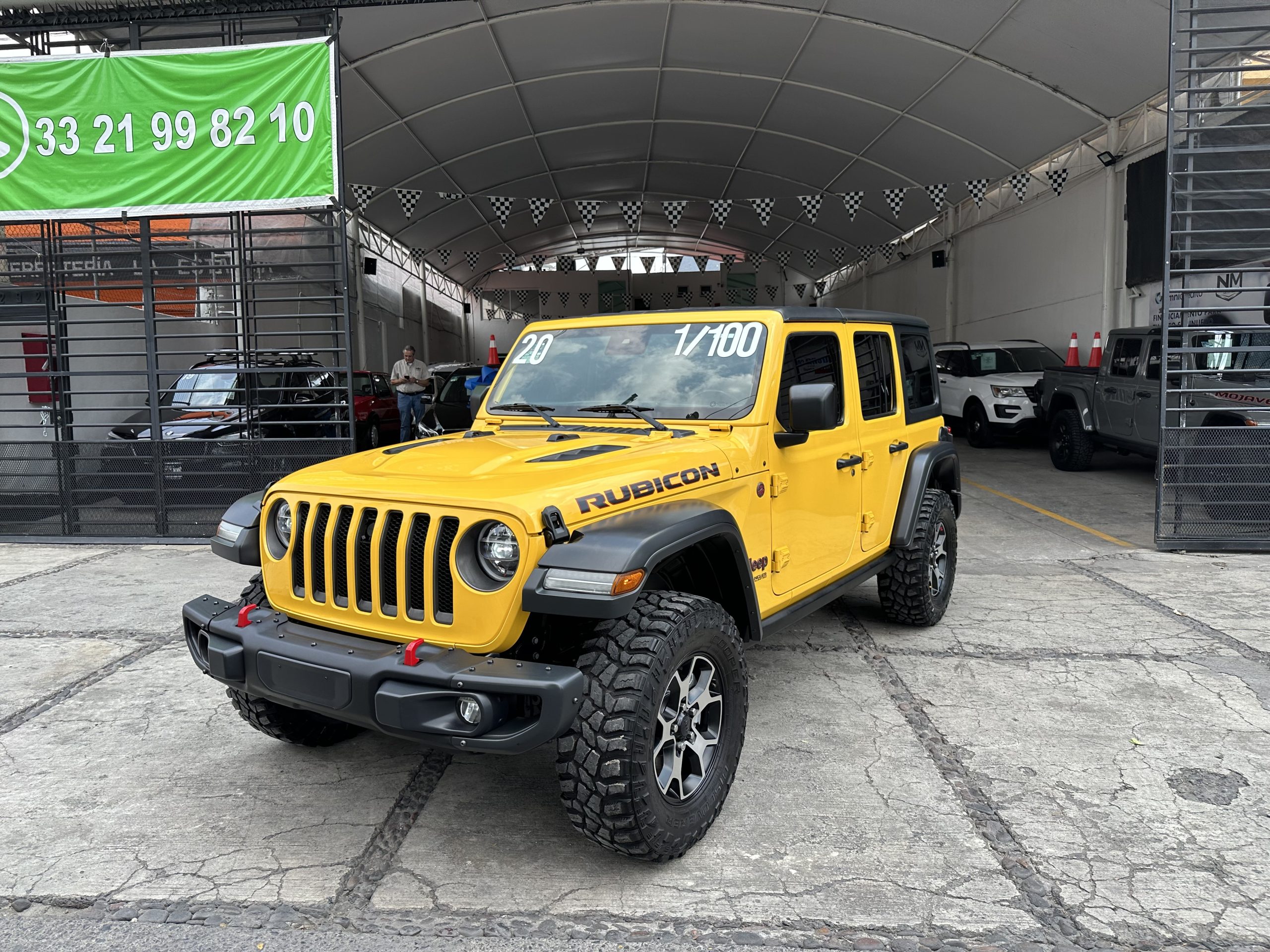 Jeep Wrangler 2020 Wrangler Rubicon Extreme Automático Amarillo