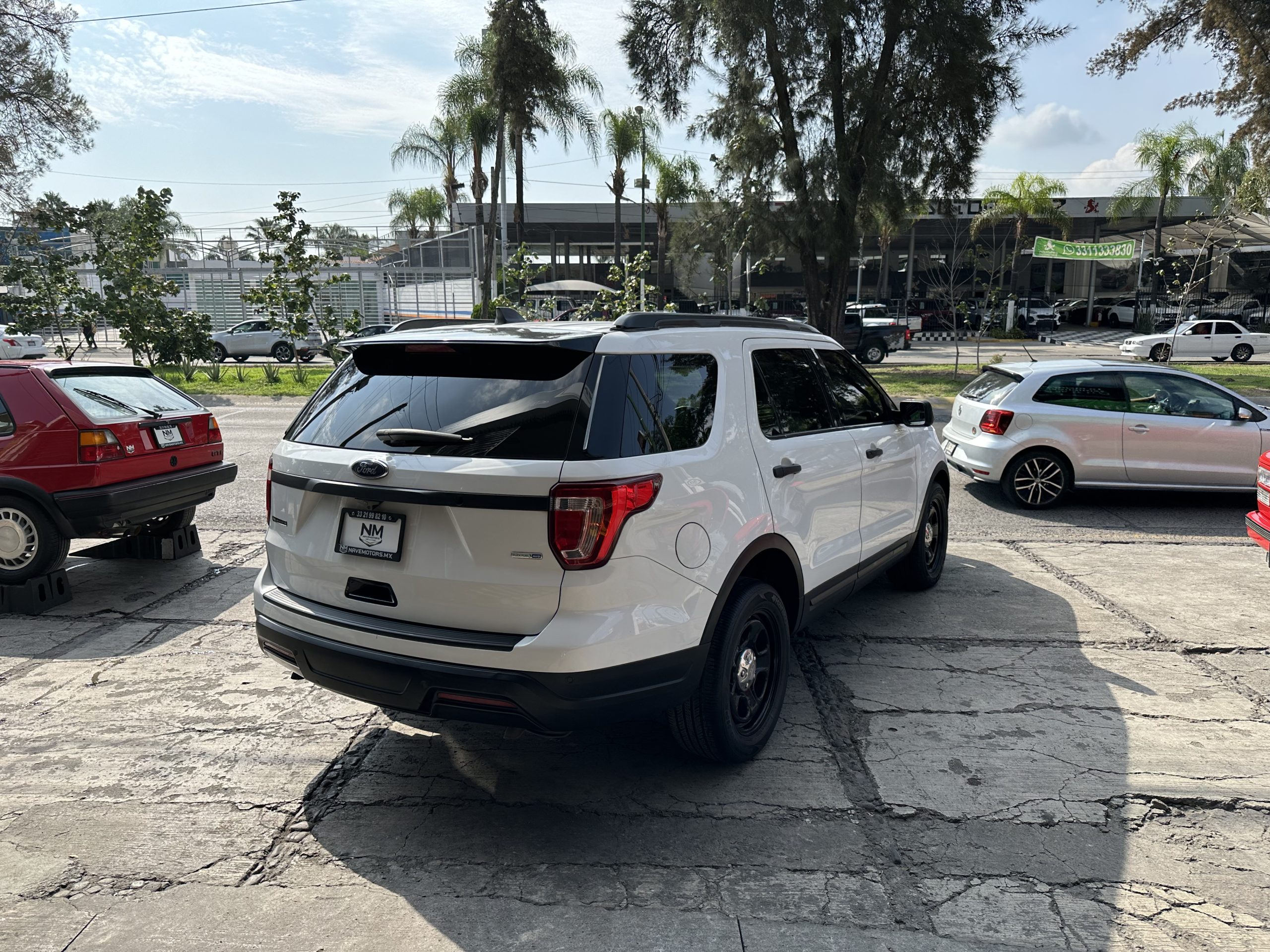 Ford Explorer 2018 Police Interceptor Automático Blanco