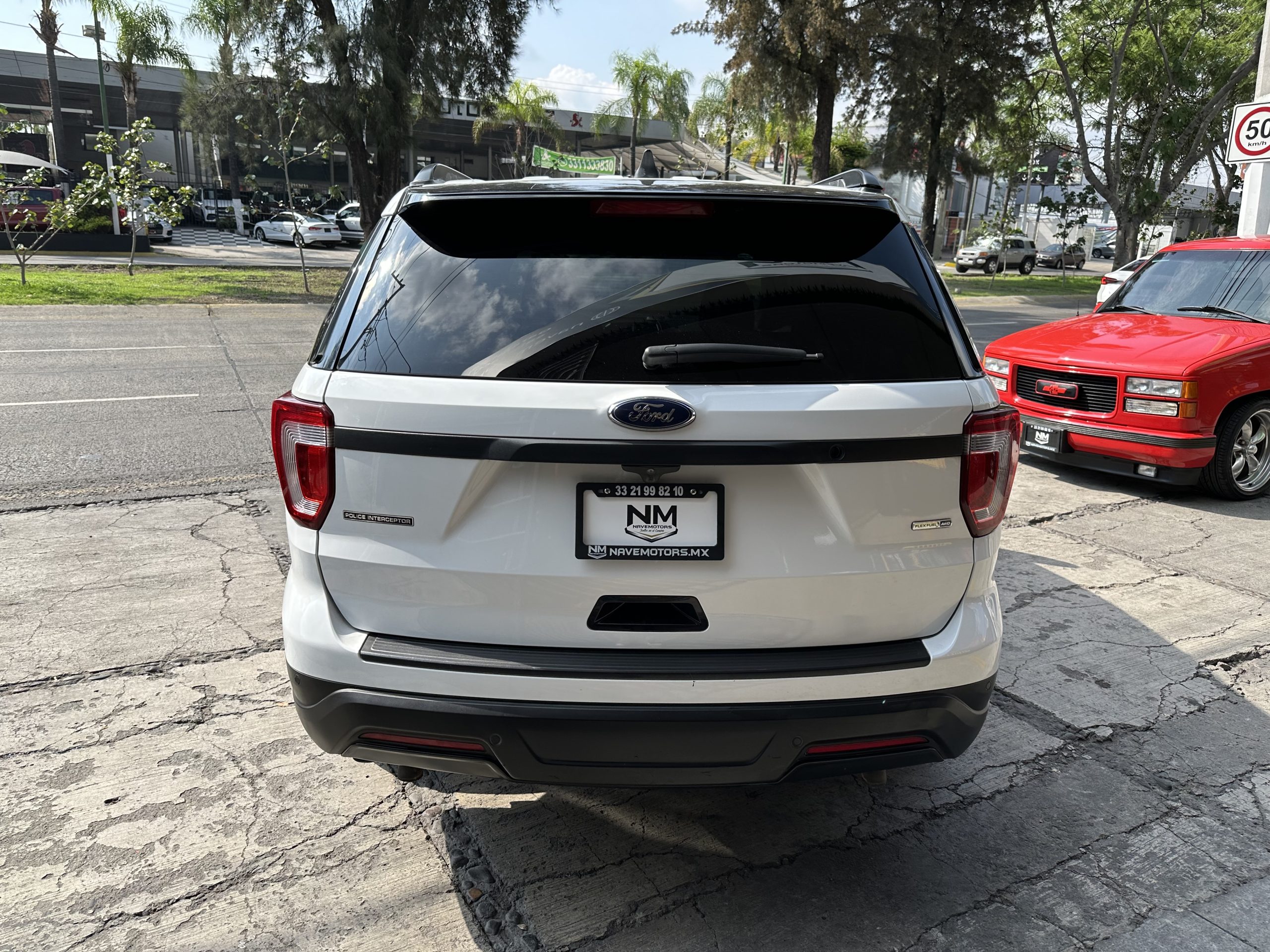 Ford Explorer 2018 Police Interceptor Automático Blanco