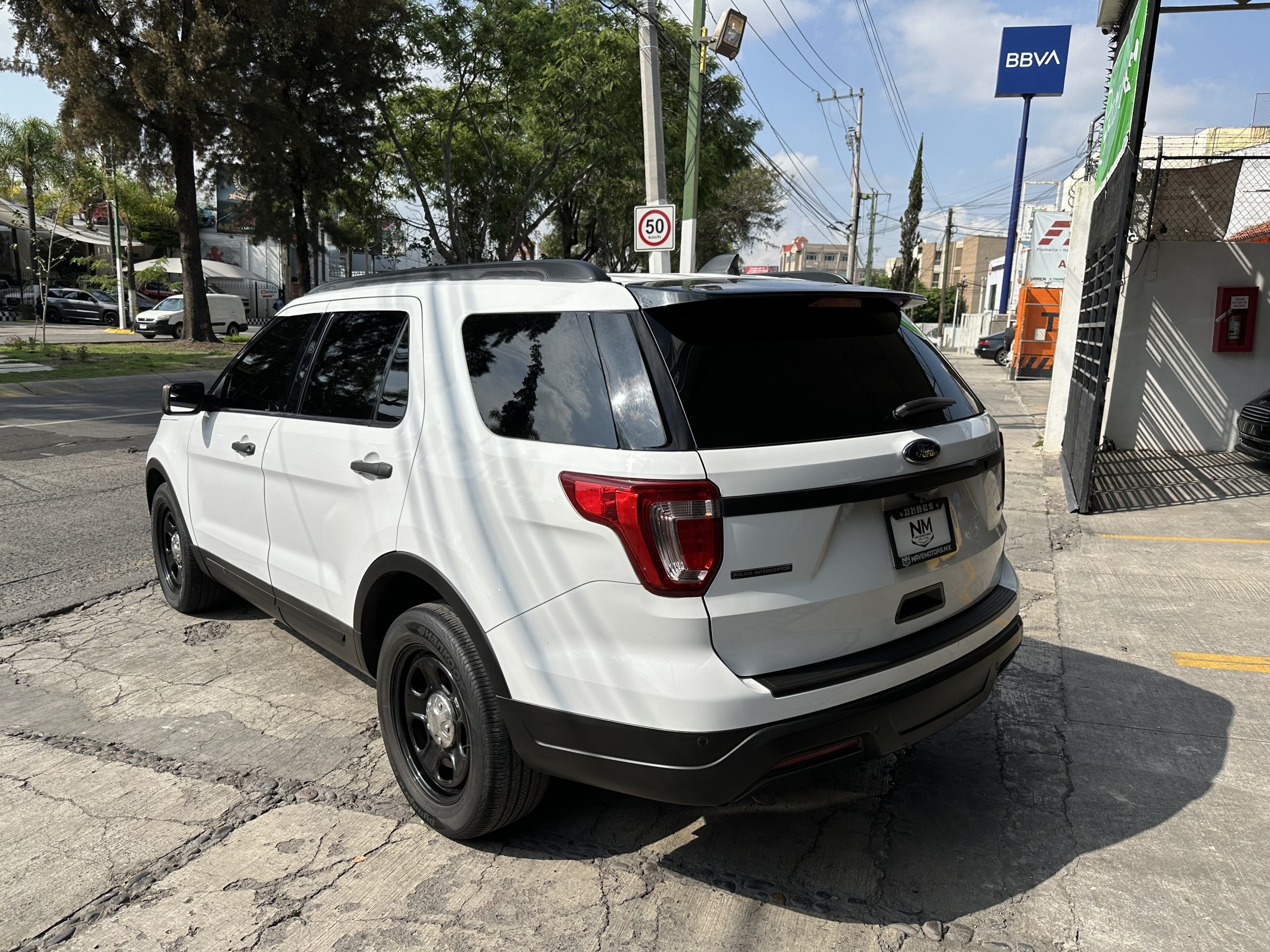 Ford Explorer 2018 Police Interceptor Automático Blanco