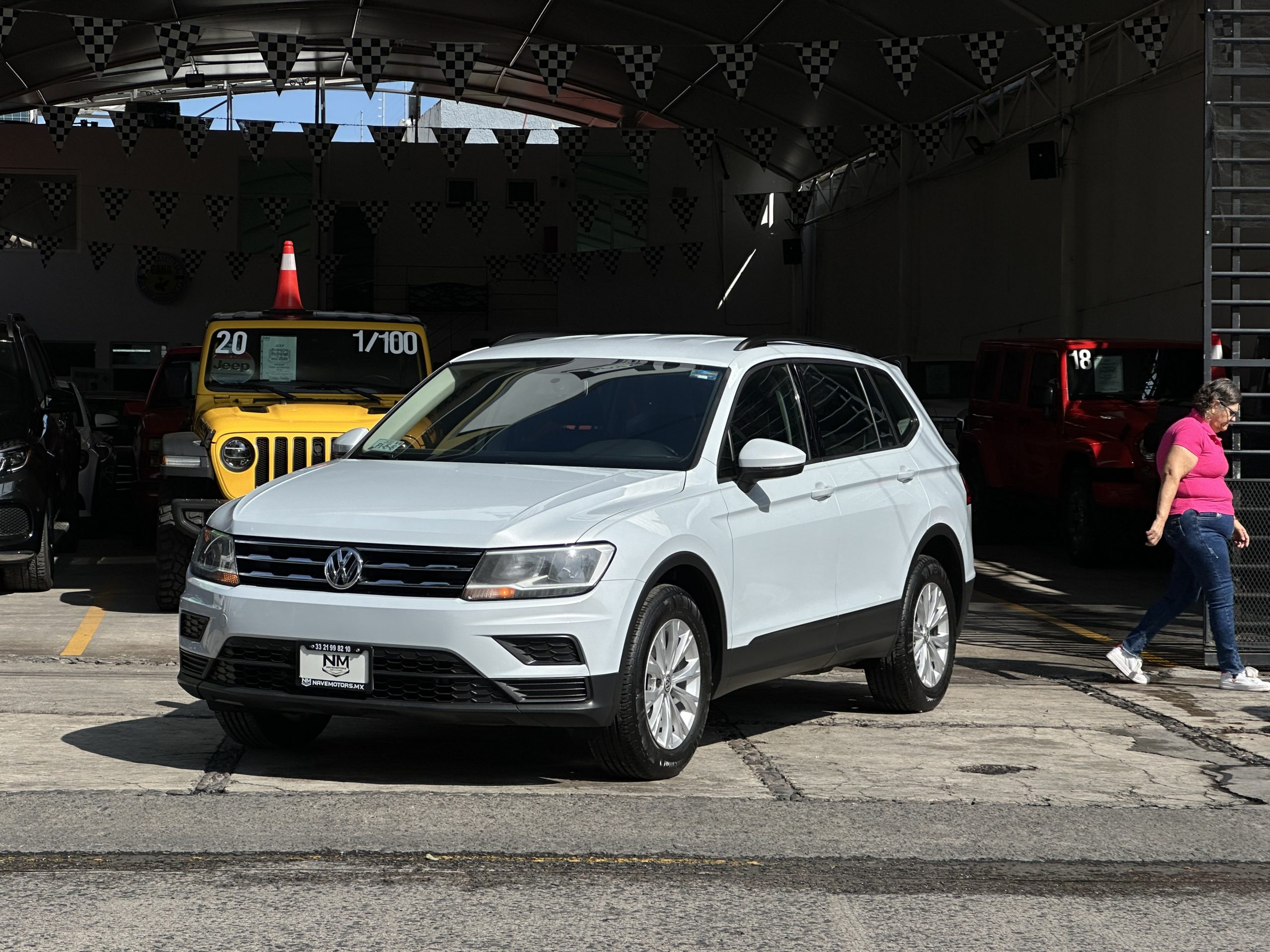 Volkswagen Tiguan 2018 Trendline Plus Automático Blanco