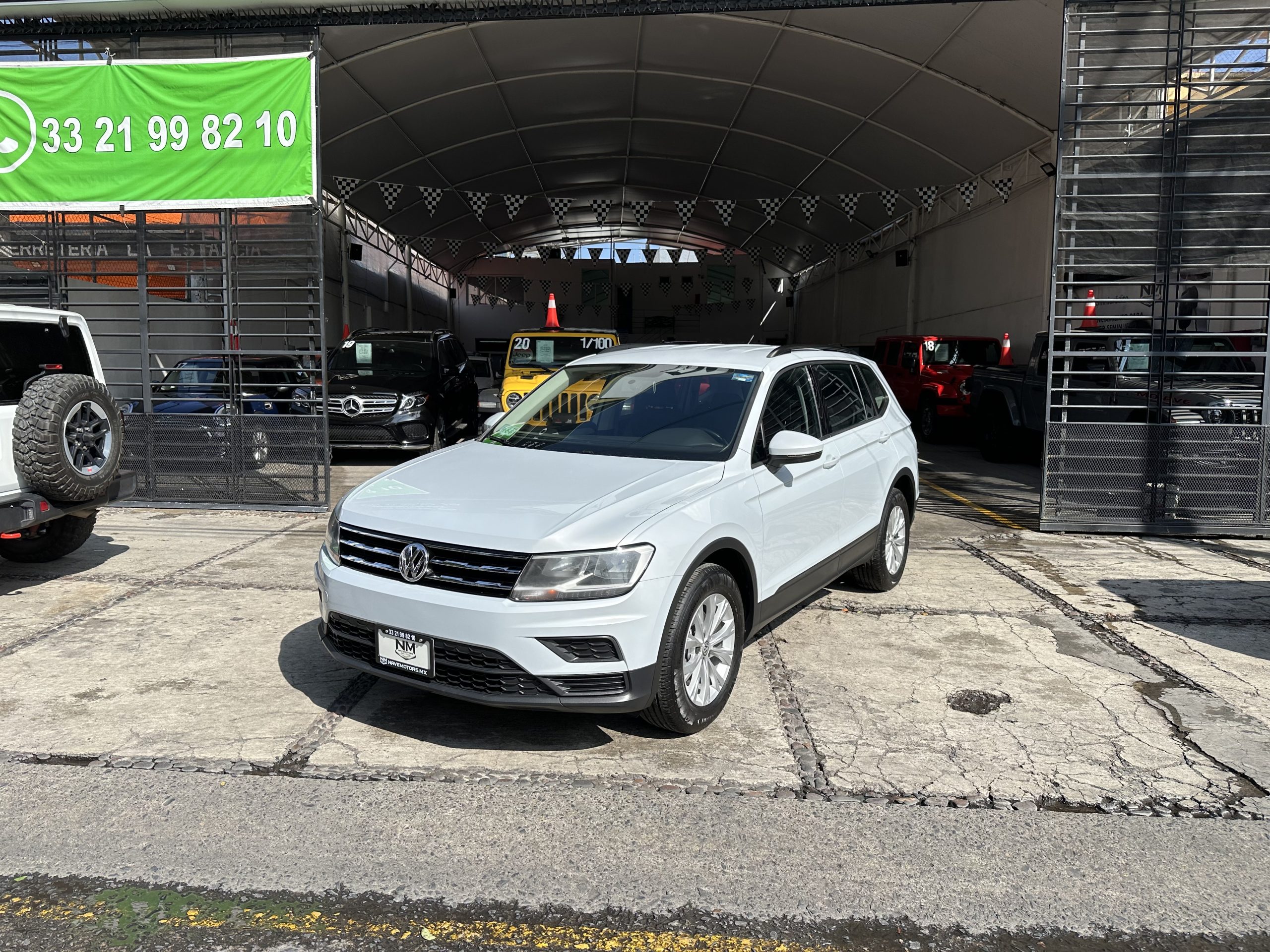 Volkswagen Tiguan 2018 Trendline Plus Automático Blanco