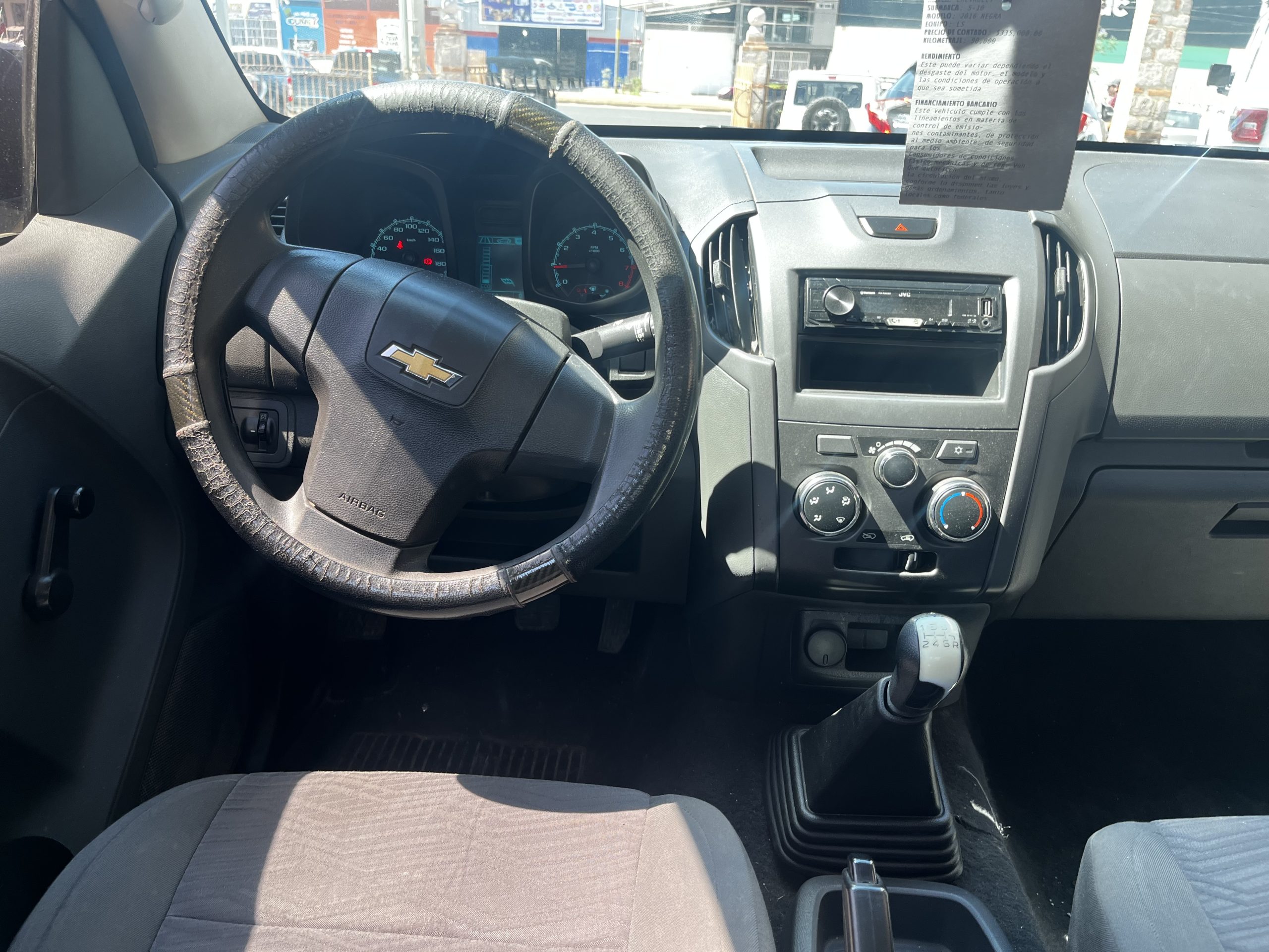 Chevrolet S10 2016 LS Manual Negro