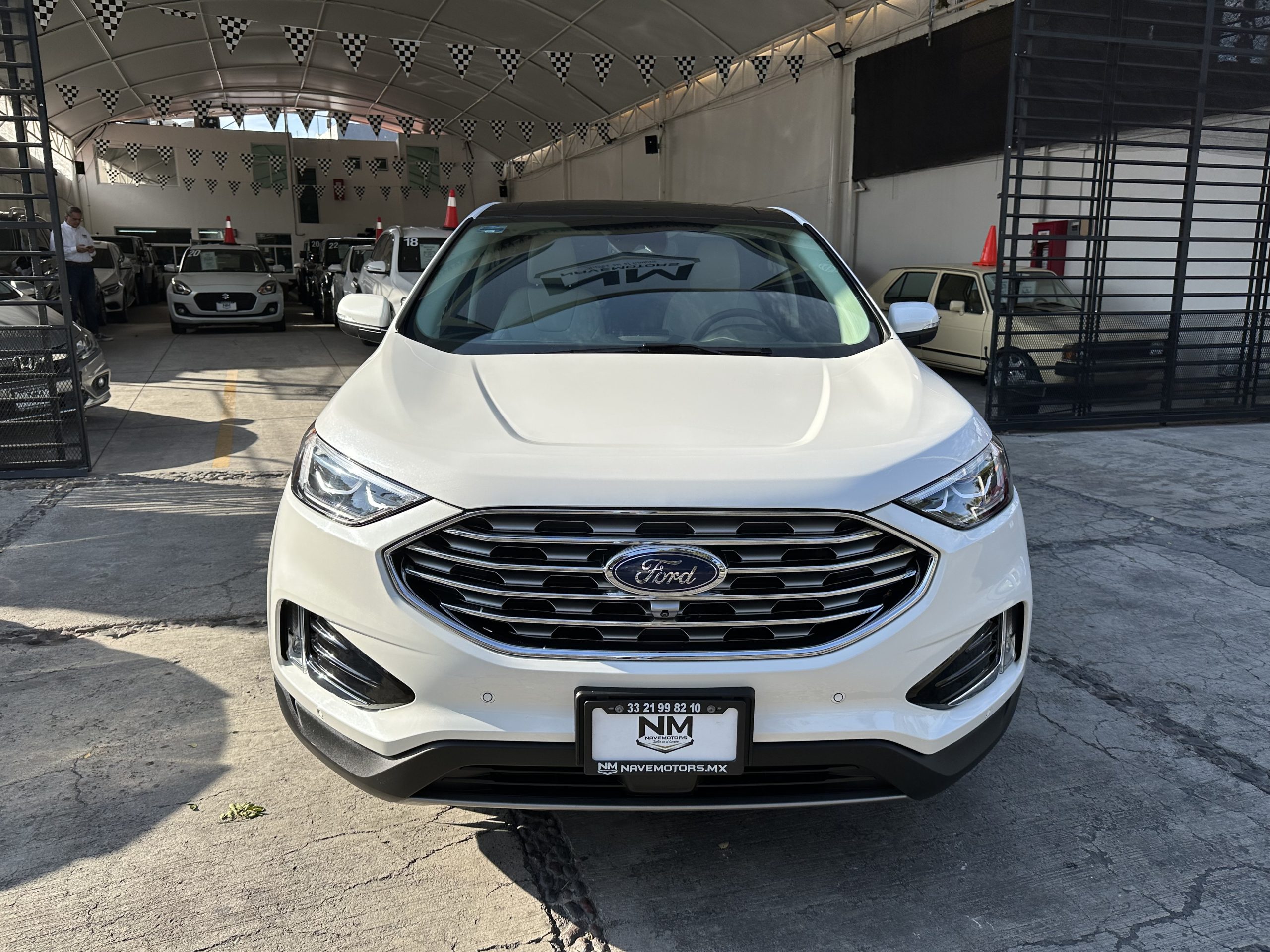 Ford Edge 2021 Titanium Automático Blanco