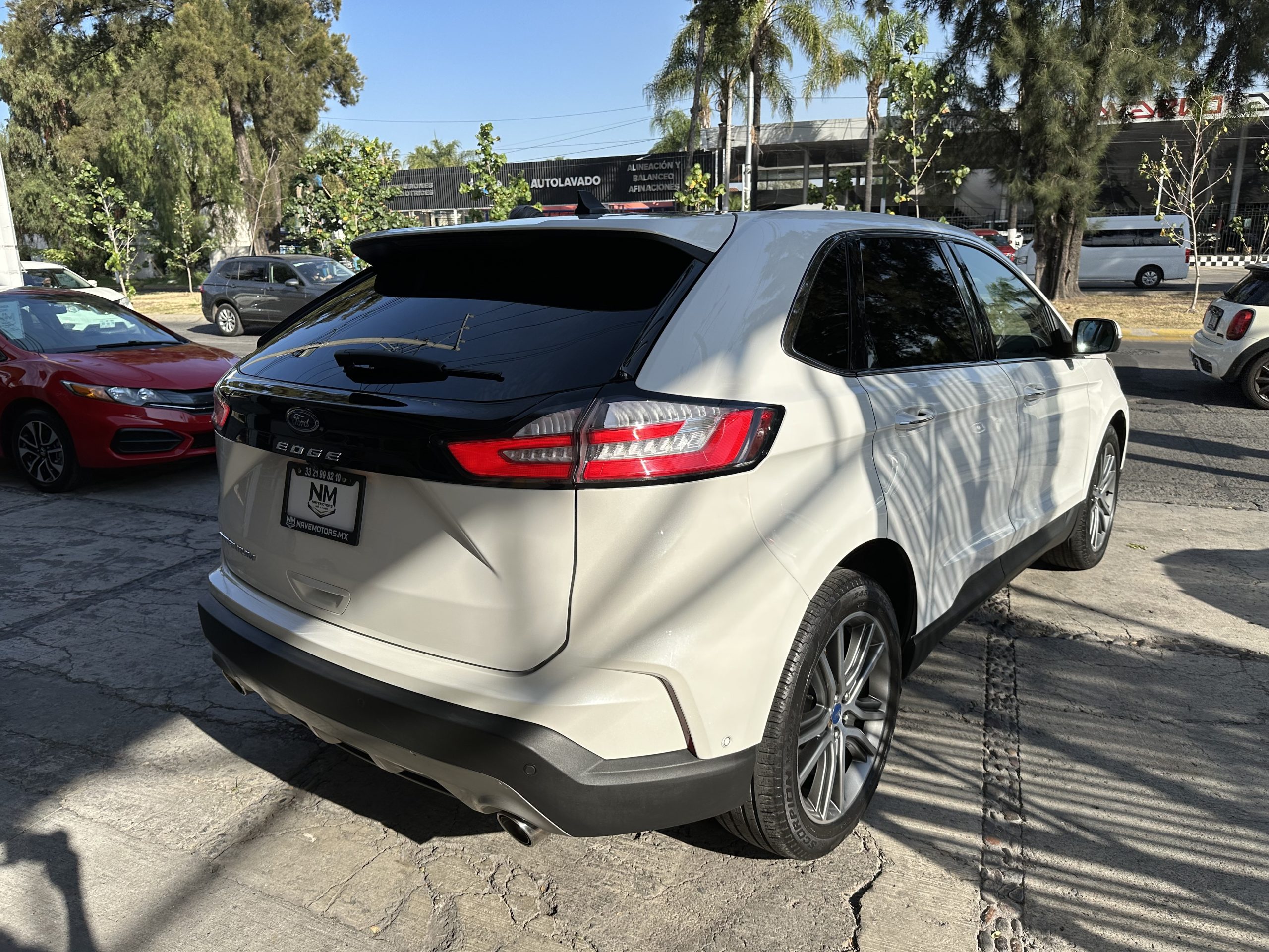 Ford Edge 2021 Titanium Automático Blanco