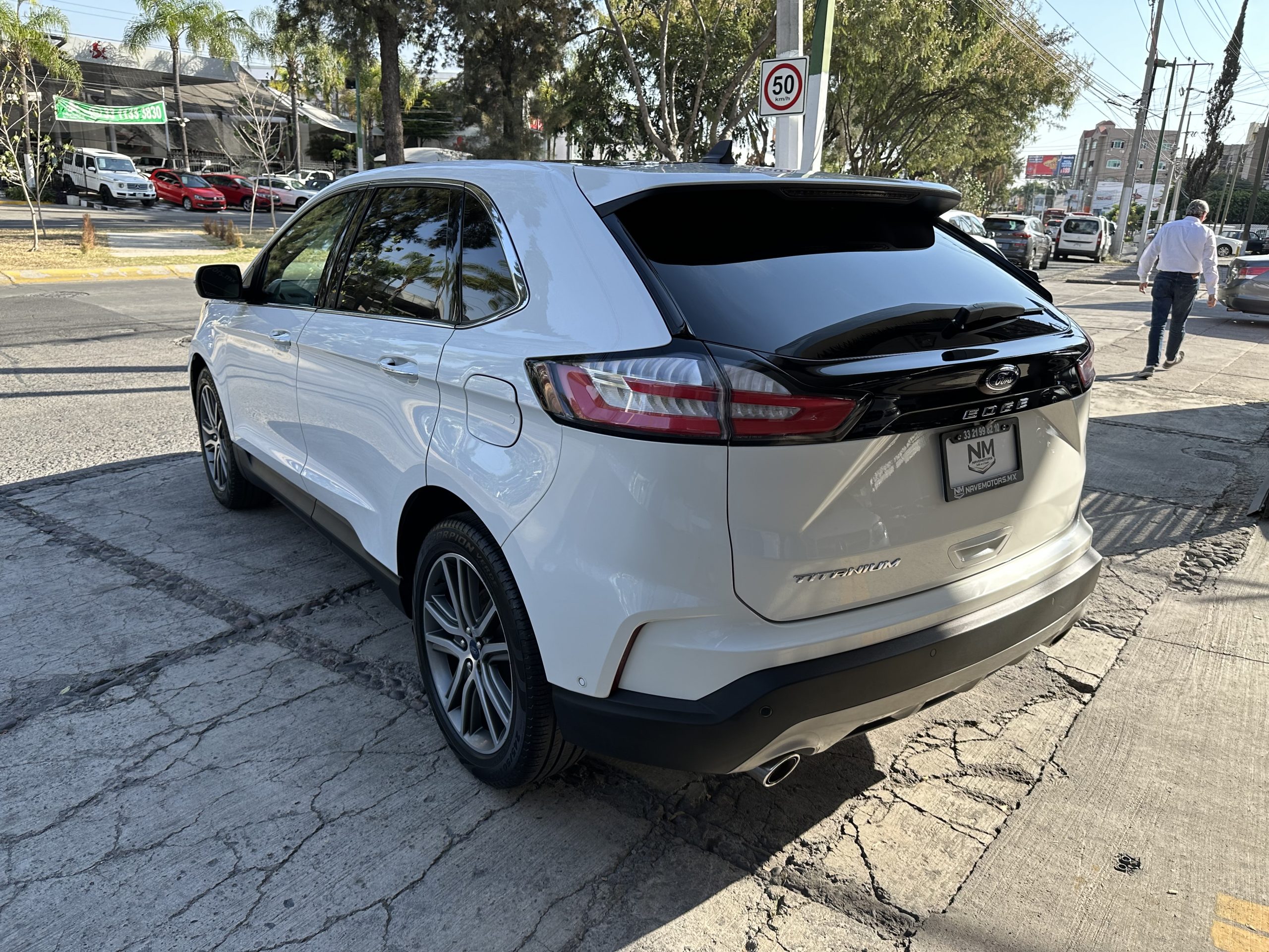 Ford Edge 2021 Titanium Automático Blanco