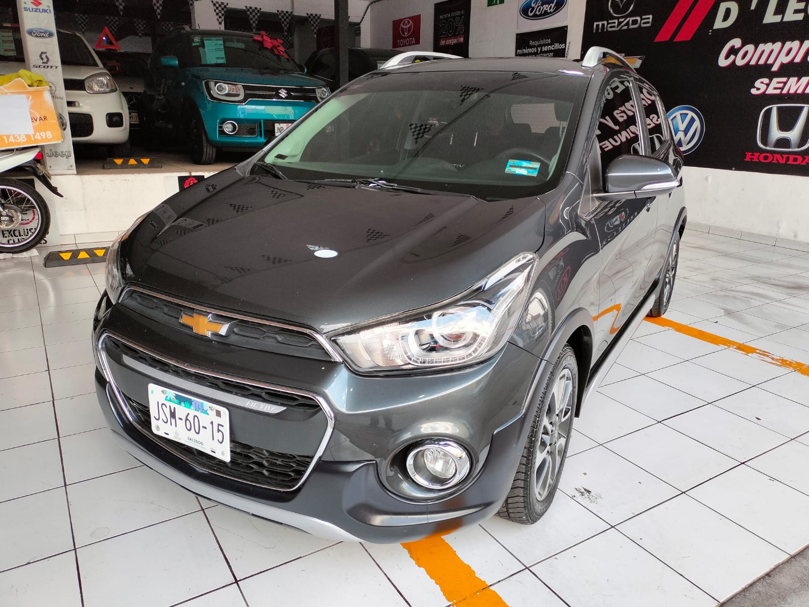 Chevrolet Spark 2020 Active Manual Gris