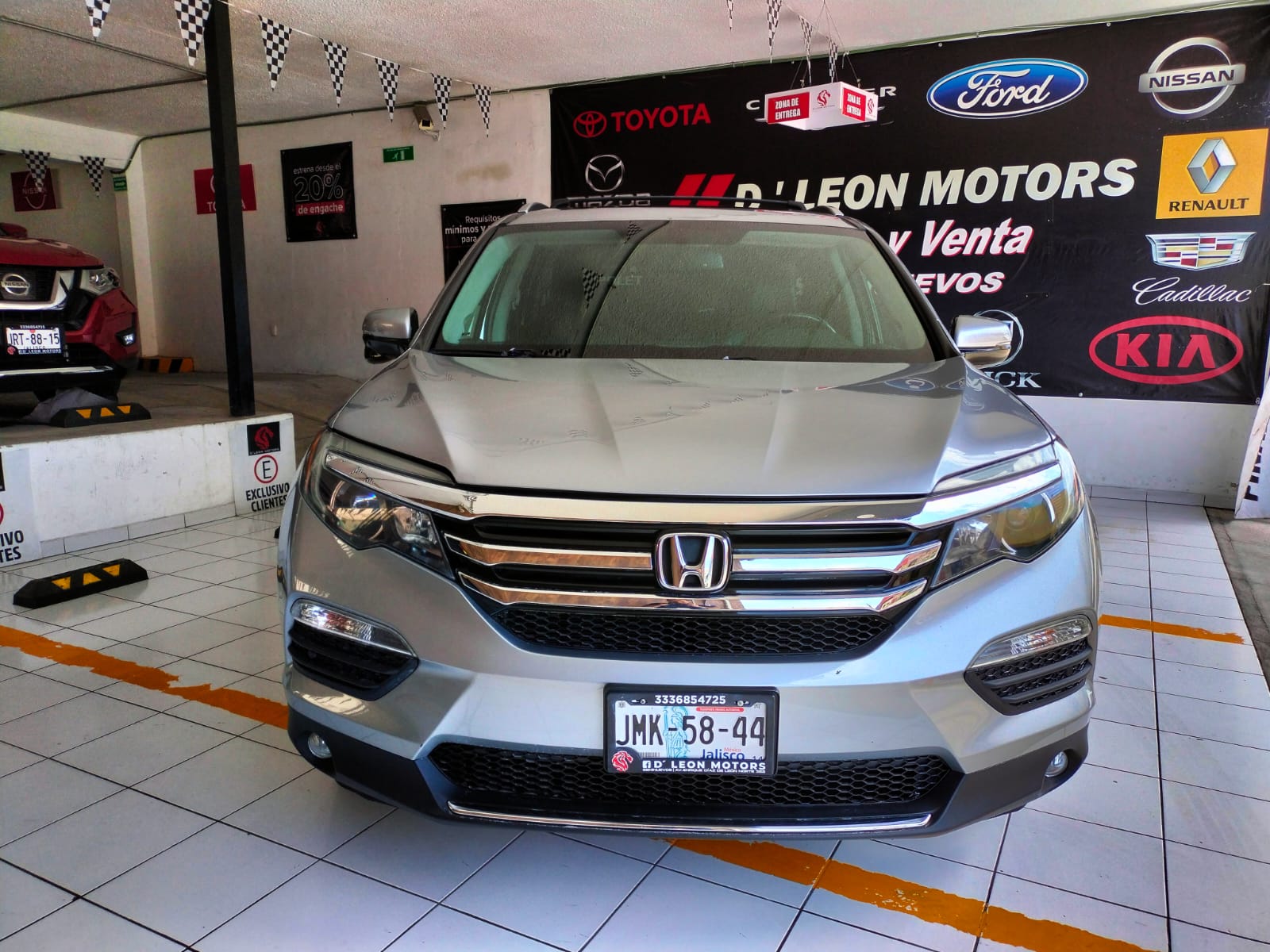 Honda Pilot 2016 Touring Automático Plata