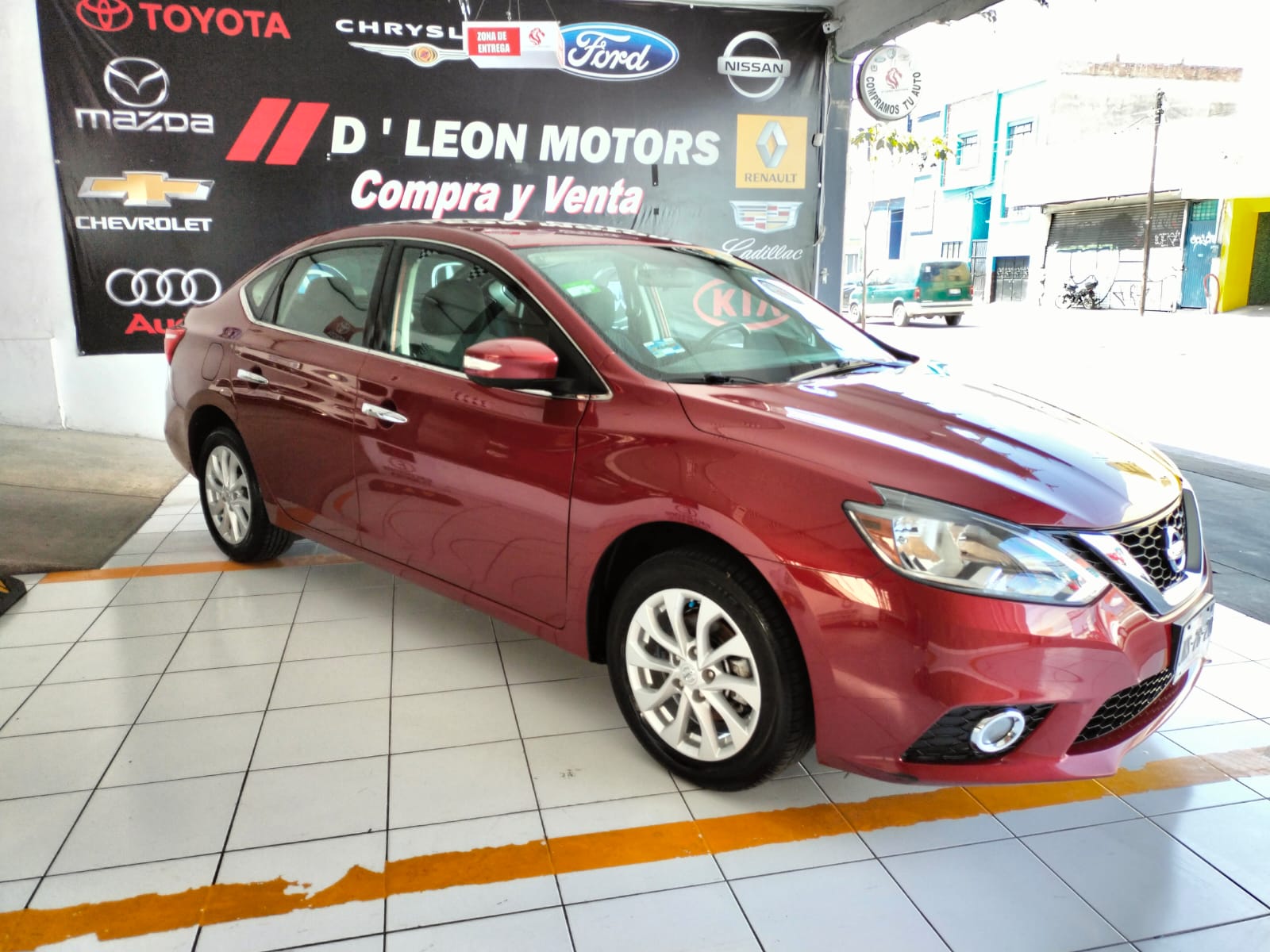 Nissan Sentra 2017 Advance Manual Rojo