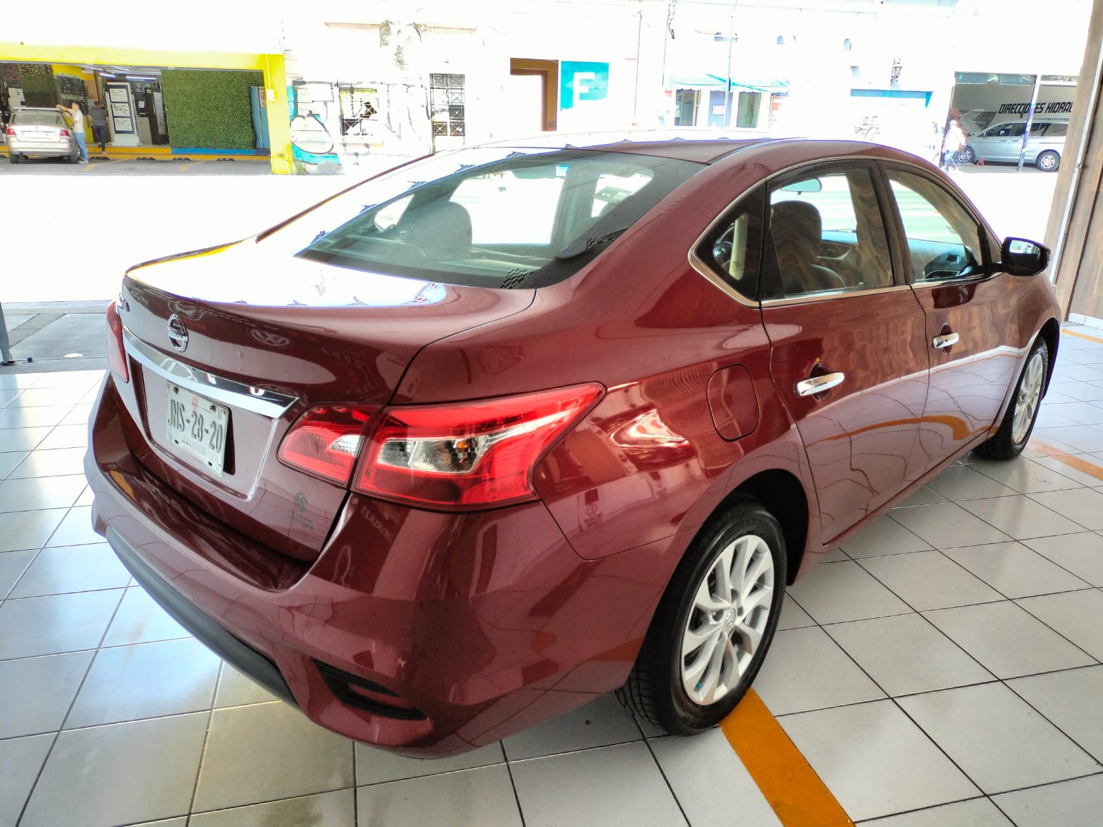 Nissan Sentra 2017 Advance Manual Rojo