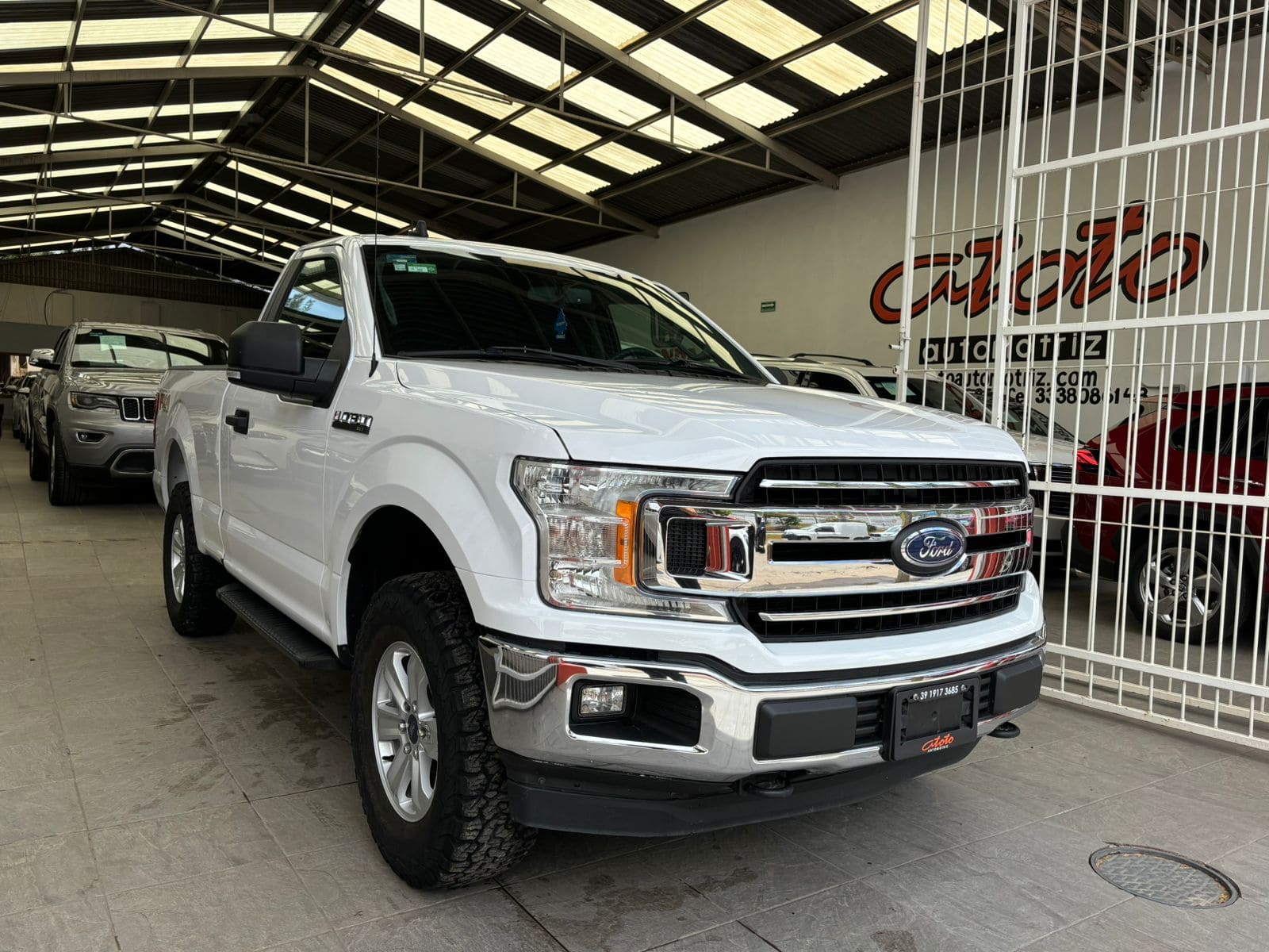 Ford Lobo 2020 XLT Cab Regular Automático Blanco