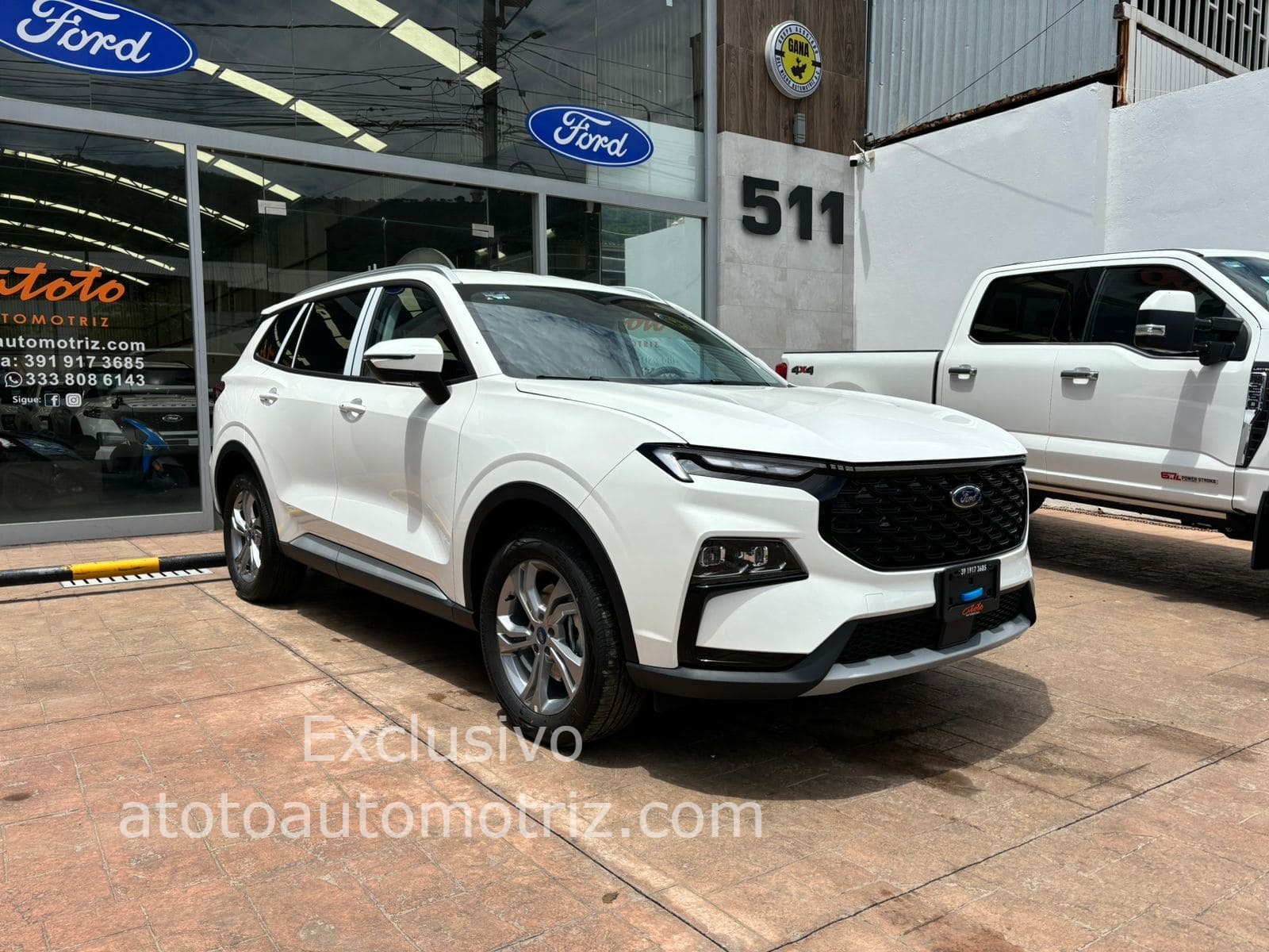 Ford Territory 2024 Ambiente Automático Blanco