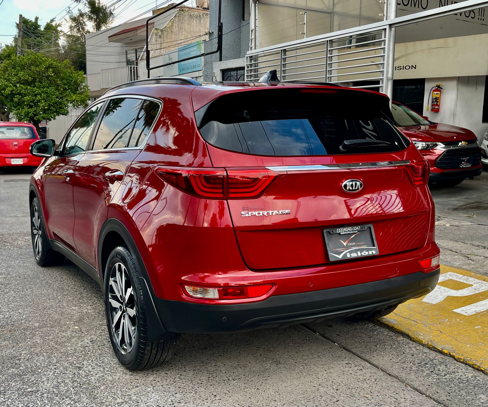 Kia Sportage 2018 EX Pack Automático Rojo