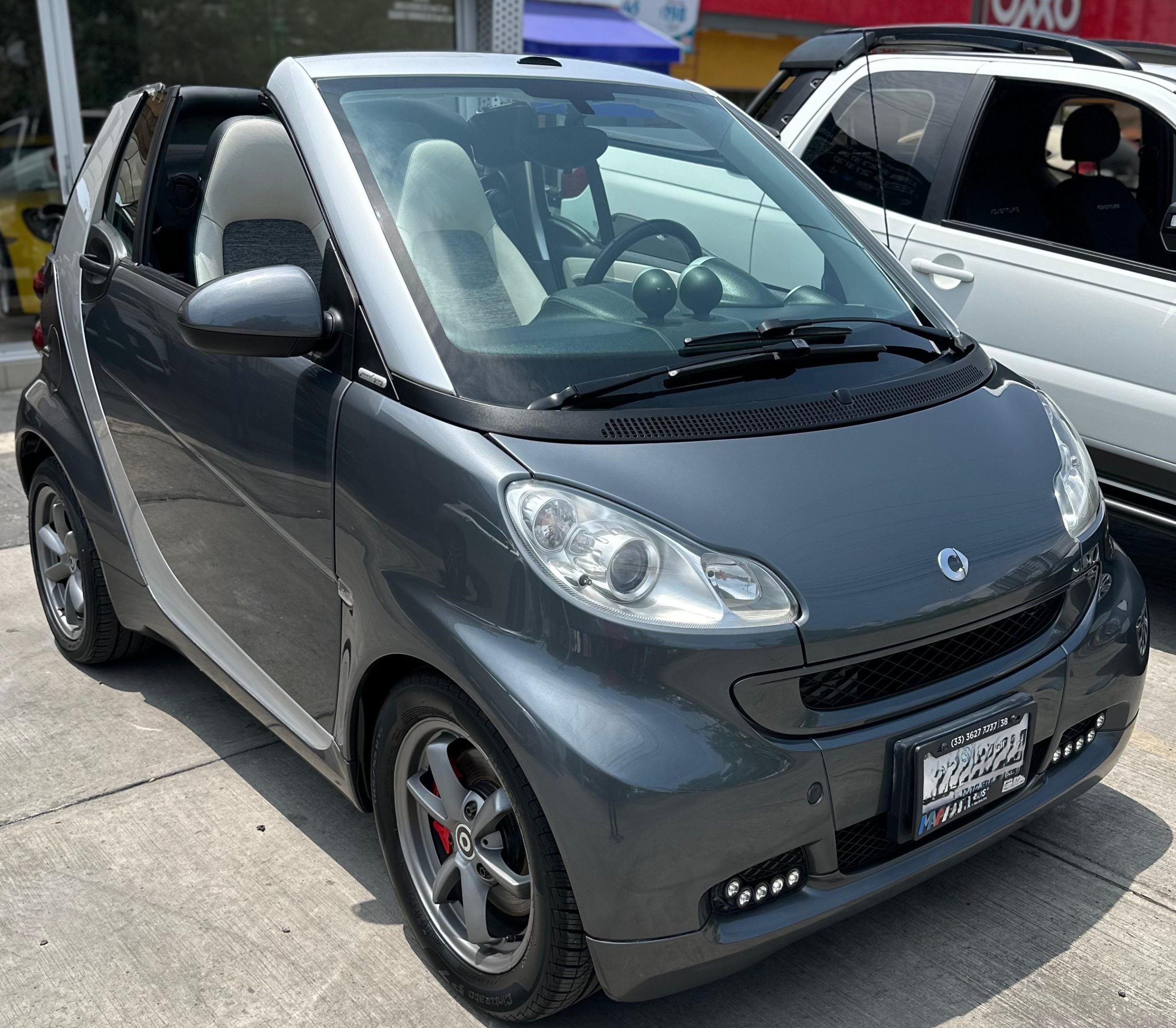 Smart Fortwo 2012 Body Pane Automático Gris