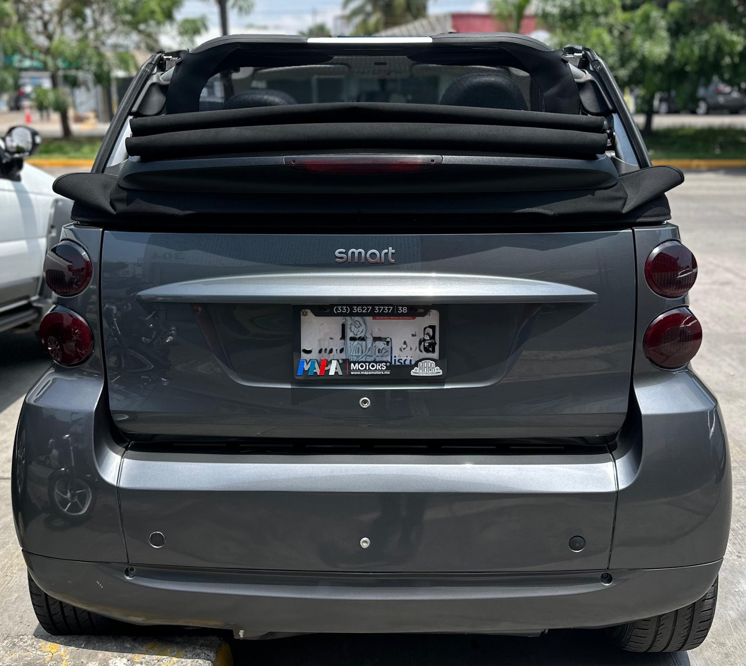 Smart Fortwo 2012 Body Pane Automático Gris