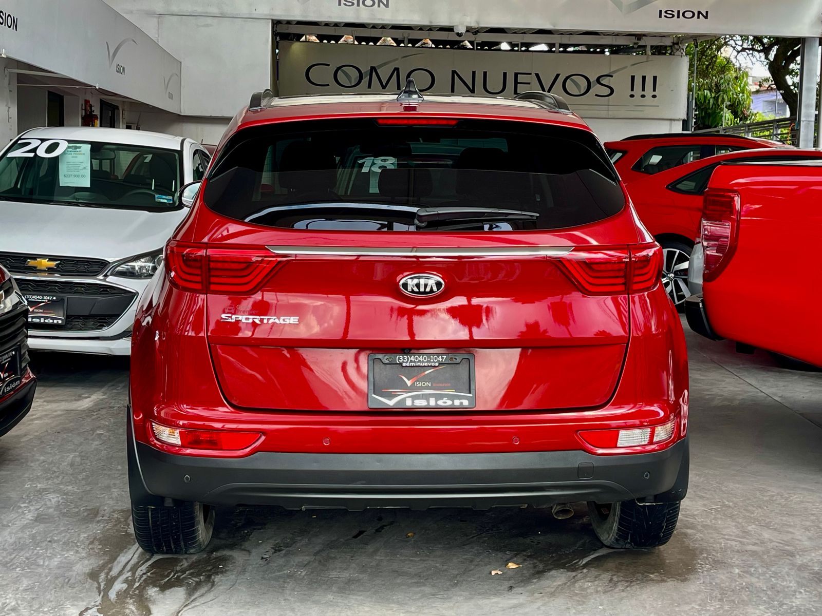 Kia Sportage 2018 EX Pack Automático Rojo