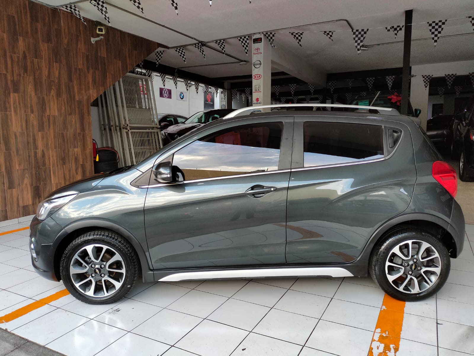 Chevrolet Spark 2020 Active Manual Gris