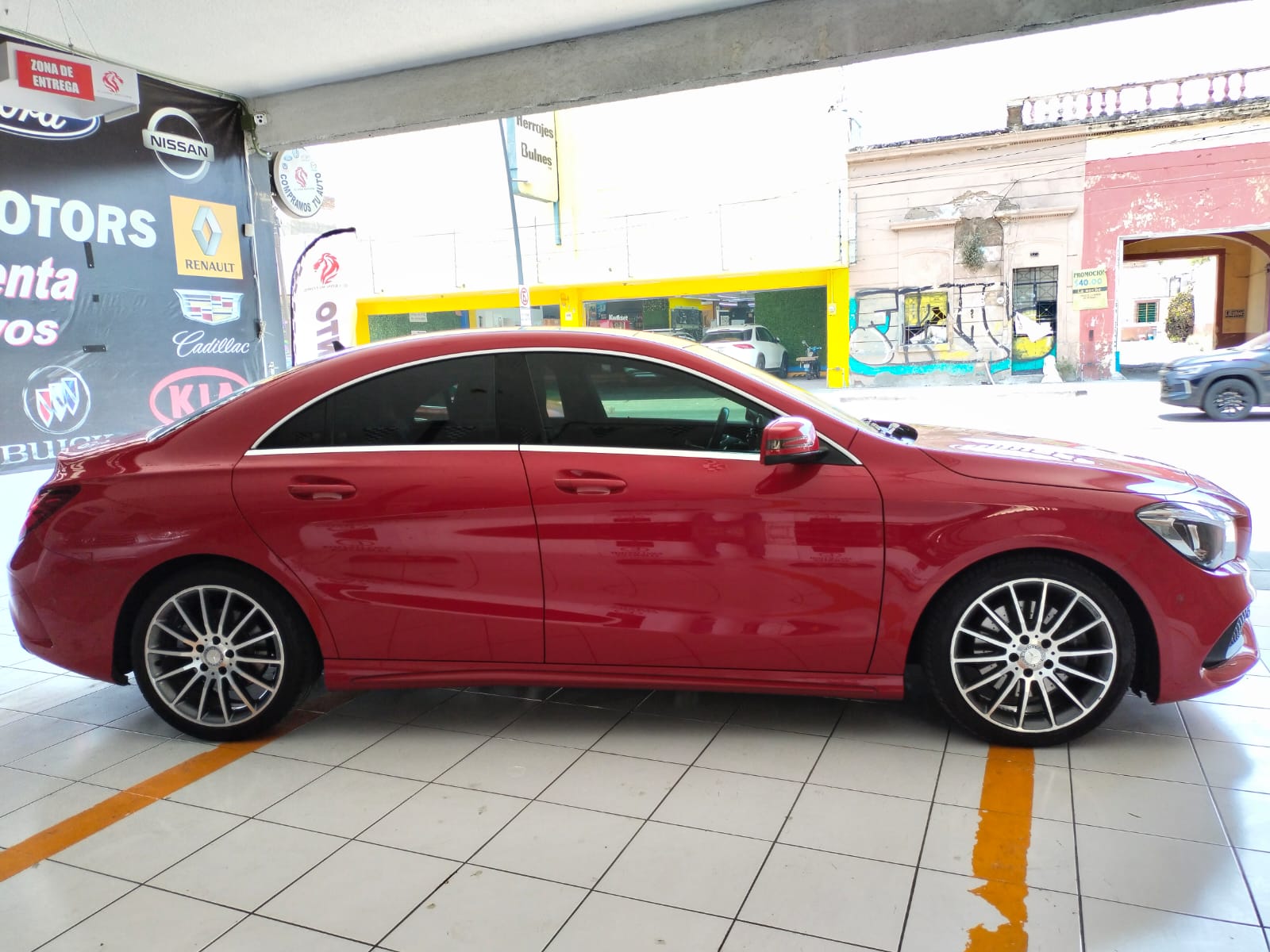 Mercedes-Benz Clase CLA 2018 Sport Automático Rojo